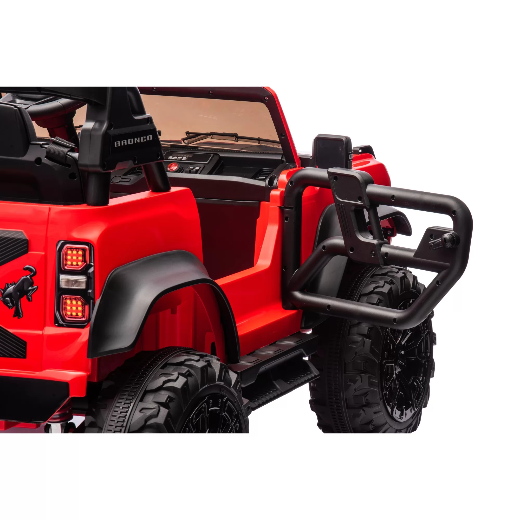 Official Licensed 2023 Ford Bronco Raptor 24V Kids Ride-On SUV with 2.4G Remote, Twin 550# Motors & Off-Road Spring Suspension