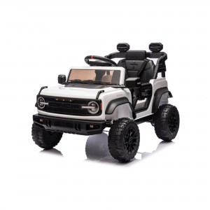 Licensed 2023 Ford Bronco Raptor 12V Kids Ride-On SUV with 2.4G Remote Control, MP3 & Rear-Wheel Suspension