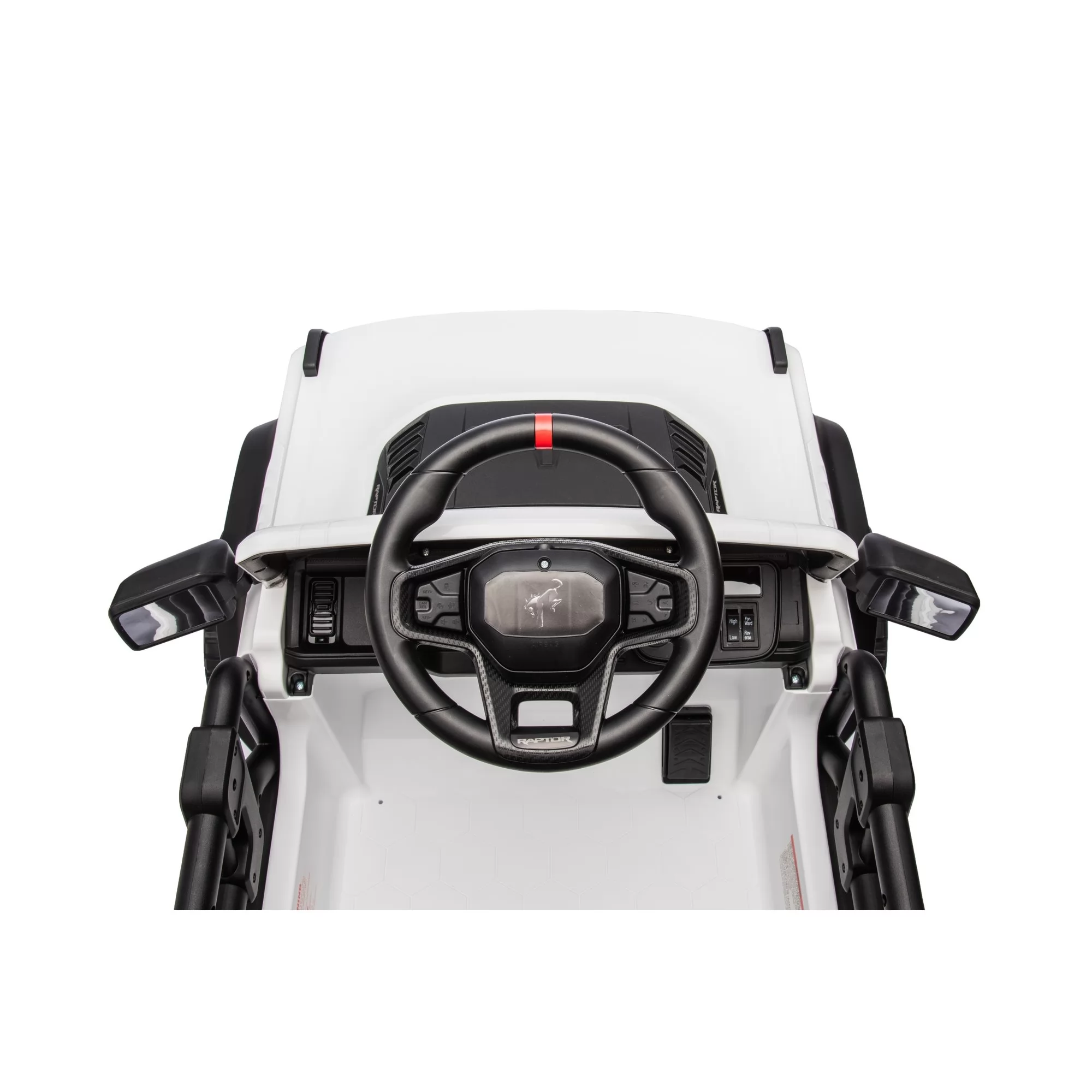 Licensed 2023 Ford Bronco Raptor 12V Kids Ride-On SUV with 2.4G Remote Control, MP3 & Rear-Wheel Suspension