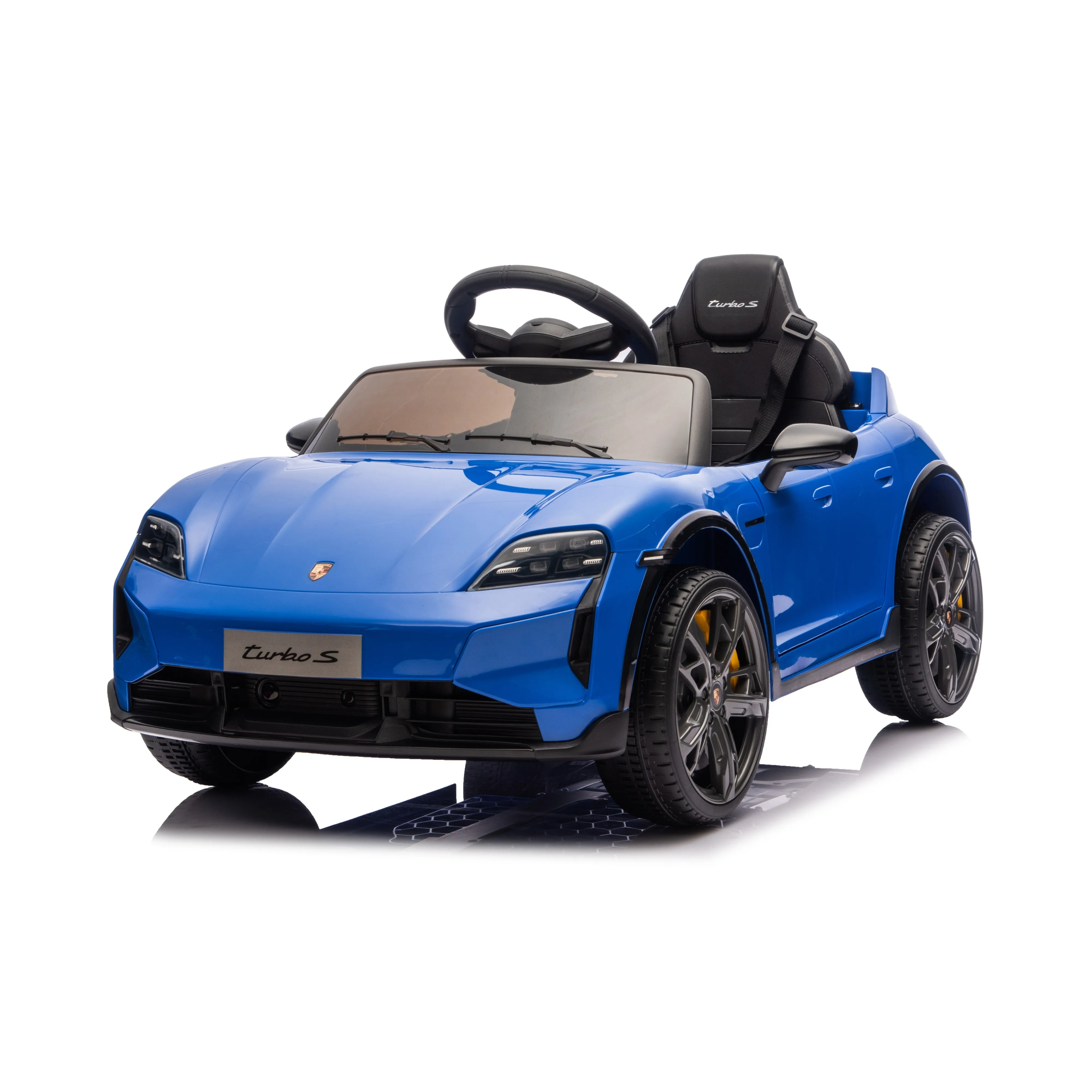 Porsche Taycan Turbo S Licensed Kids Ride On Car 12V with 2.4G Remote – CHITUO