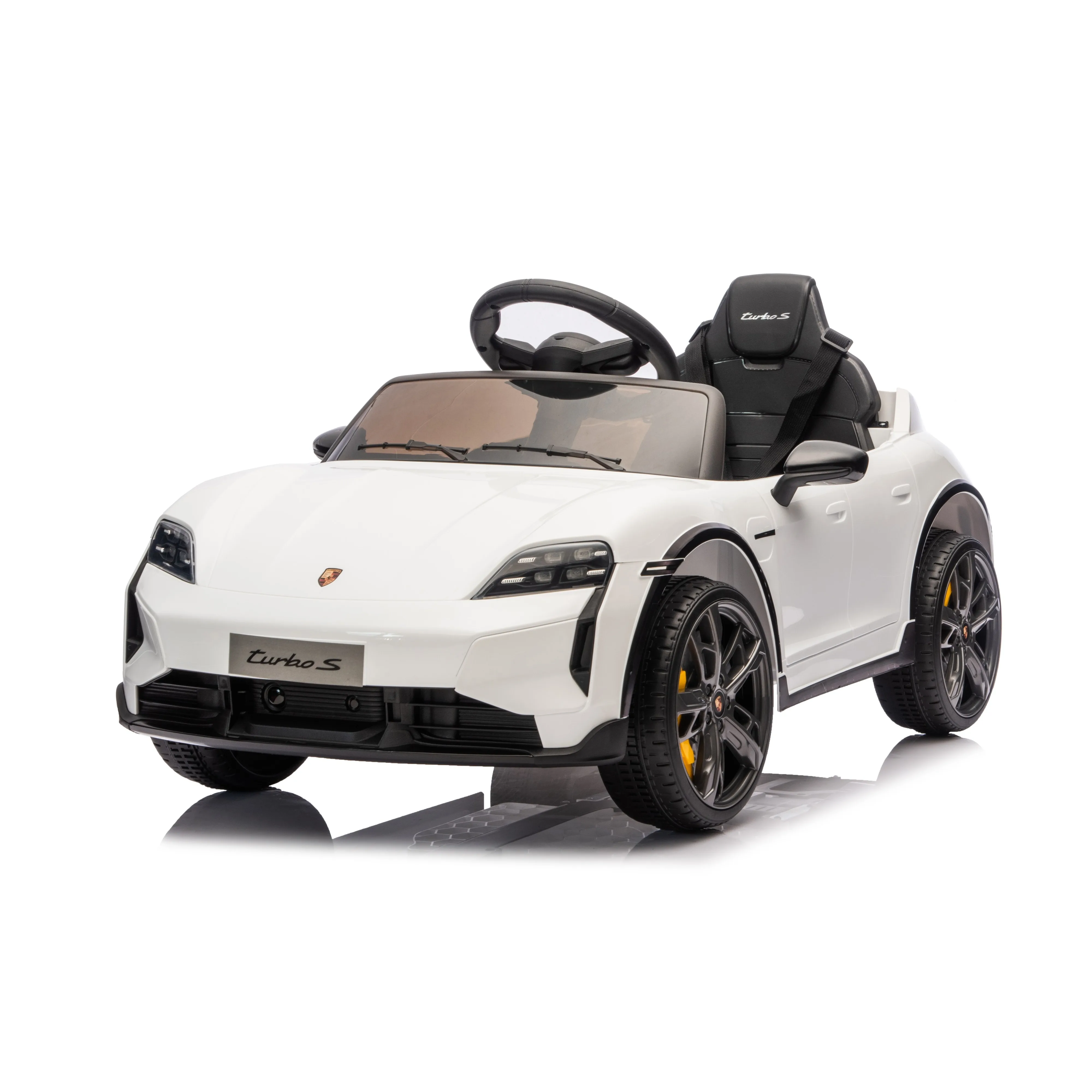 Porsche Taycan Turbo S Licensed Kids Ride On Car 12V with 2.4G Remote – CHITUO