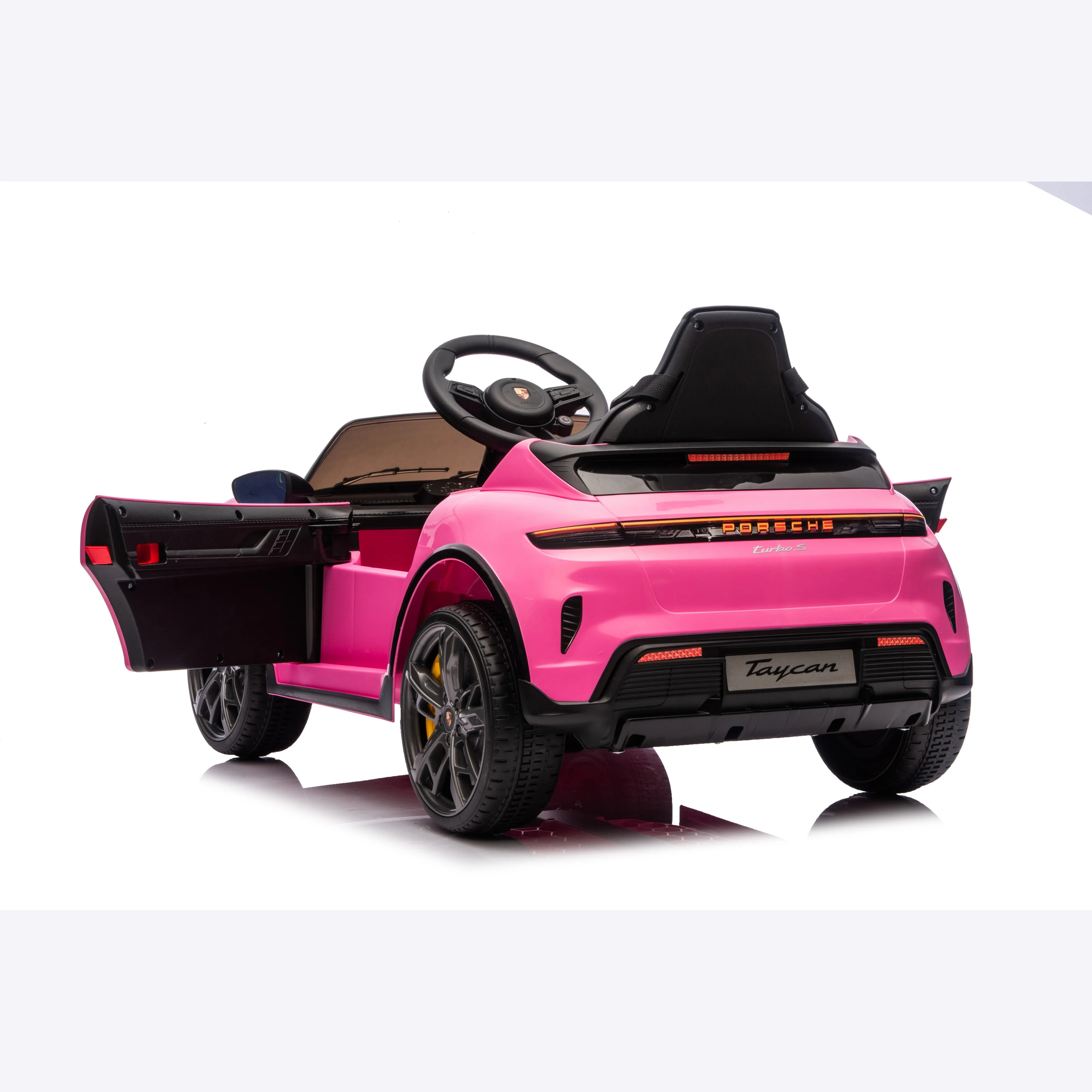 Porsche Taycan Turbo S Licensed Kids Ride On Car 12V with 2.4G Remote – CHITUO