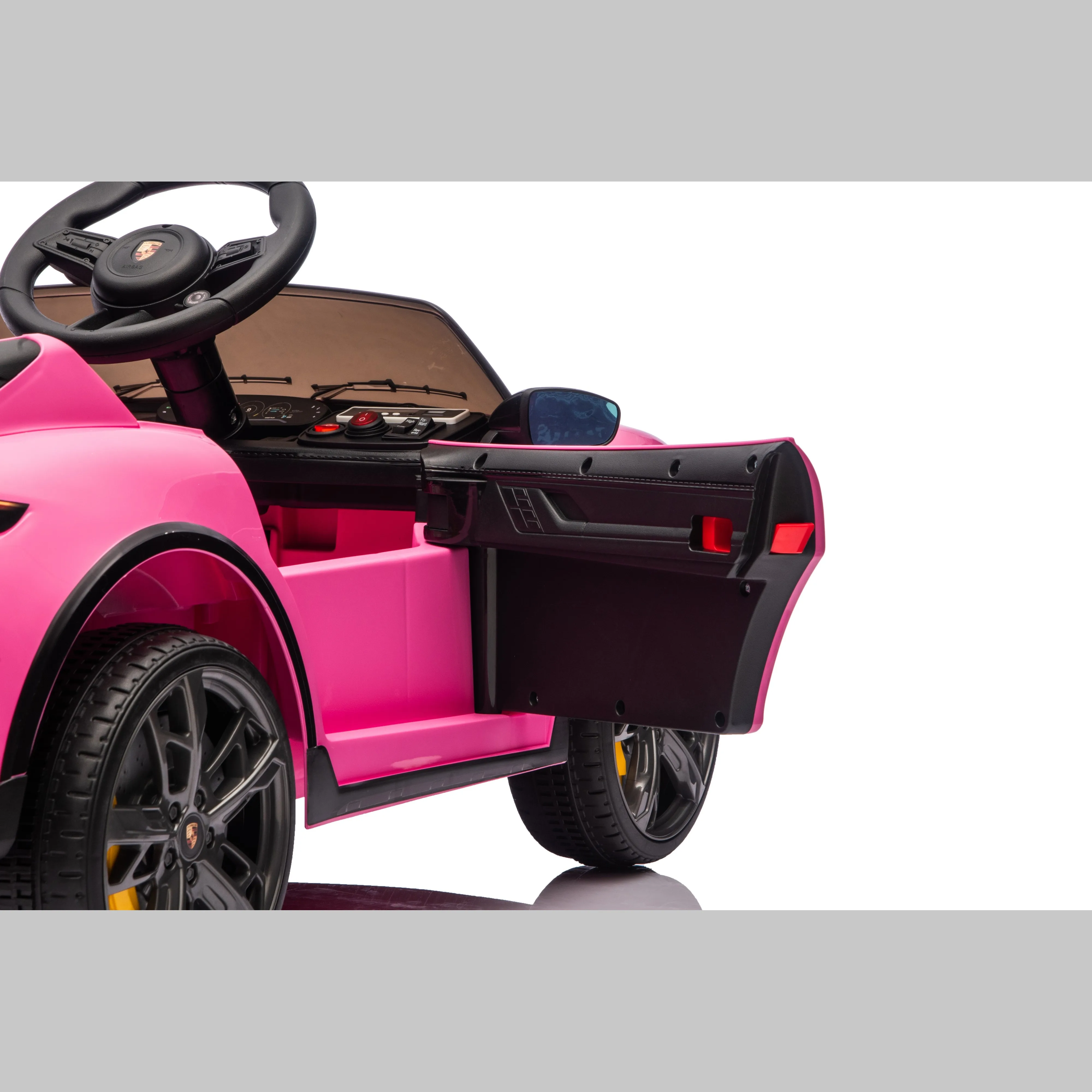 Porsche Taycan Turbo S Licensed Kids Ride On Car 12V with 2.4G Remote – CHITUO