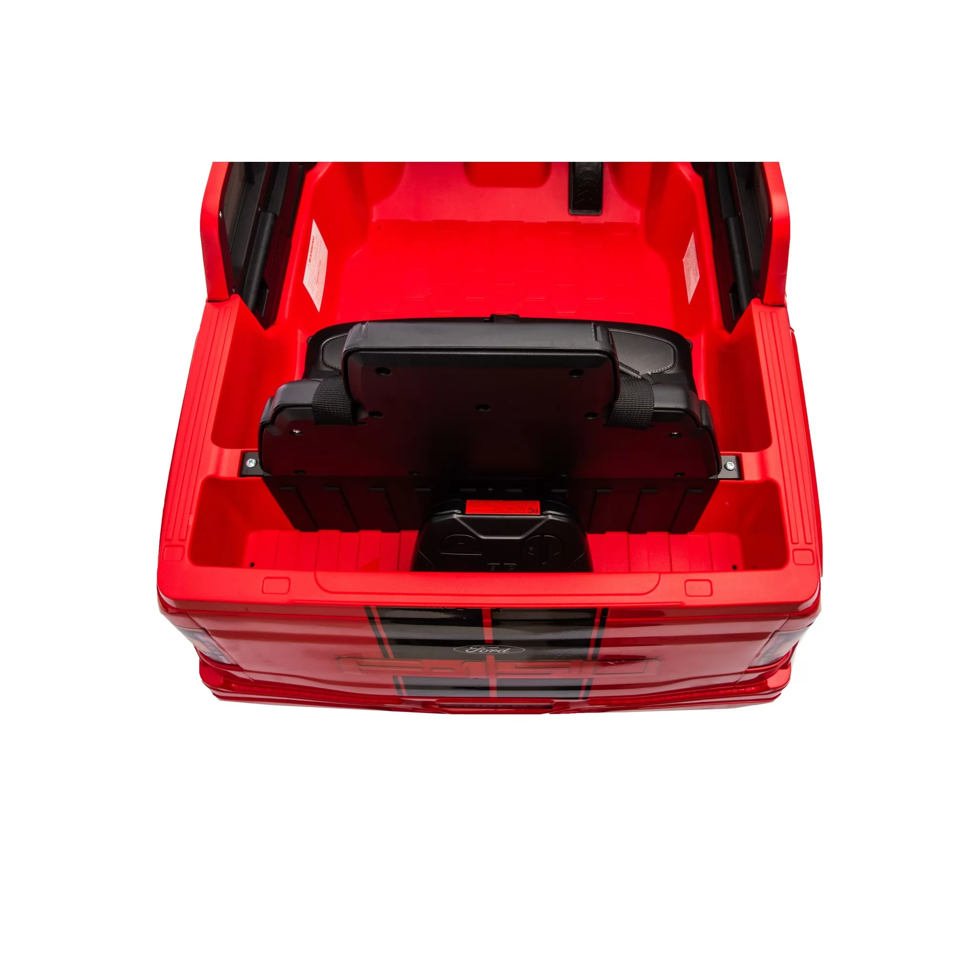 Licensed Ford Shelby F-150 12V Kids Ride-On Pickup Truck with 2.4G Remote, Four-Wheel Suspension, MP3 Music & Shelby Snake Styling