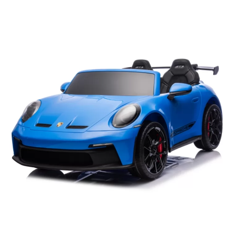 Official Licensed Porsche 911 GT3 Kids Ride-On Car 12V/24V with Spring Suspension, LED Lights & MP3