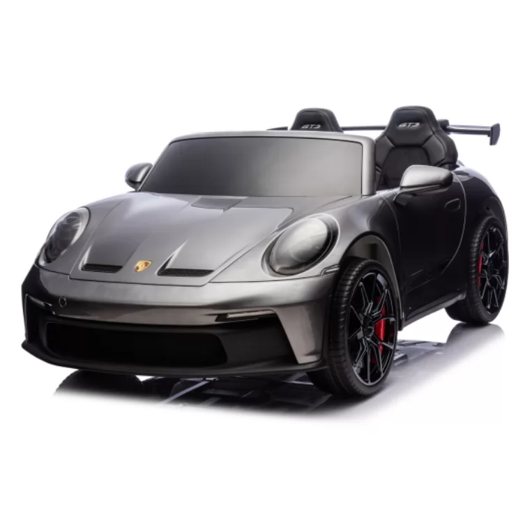 Official Licensed Porsche 911 GT3 Kids Ride-On Car 12V/24V with Spring Suspension, LED Lights & MP3