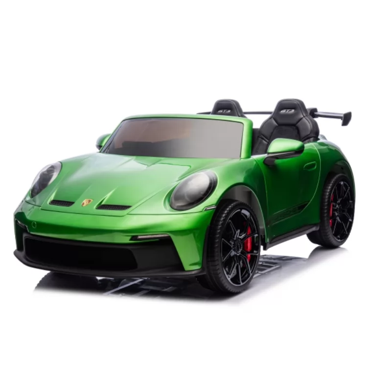 Official Licensed Porsche 911 GT3 Kids Ride-On Car 12V/24V with Spring Suspension, LED Lights & MP3