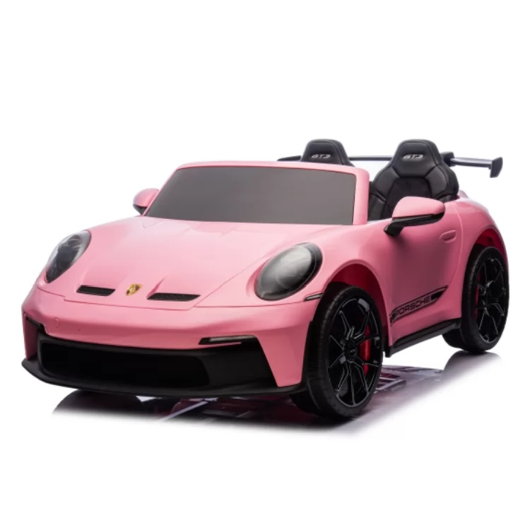 Official Licensed Porsche 911 GT3 Kids Ride-On Car 12V/24V with Spring Suspension, LED Lights & MP3