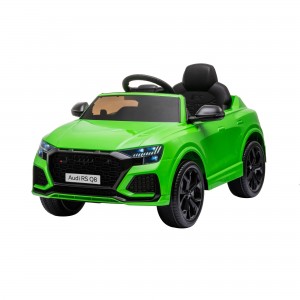 Official Licensed Audi RS Q8 Kids Ride-On Car 12V with 2.4G Remote Control, MP3 Music & Four-Wheel Suspension