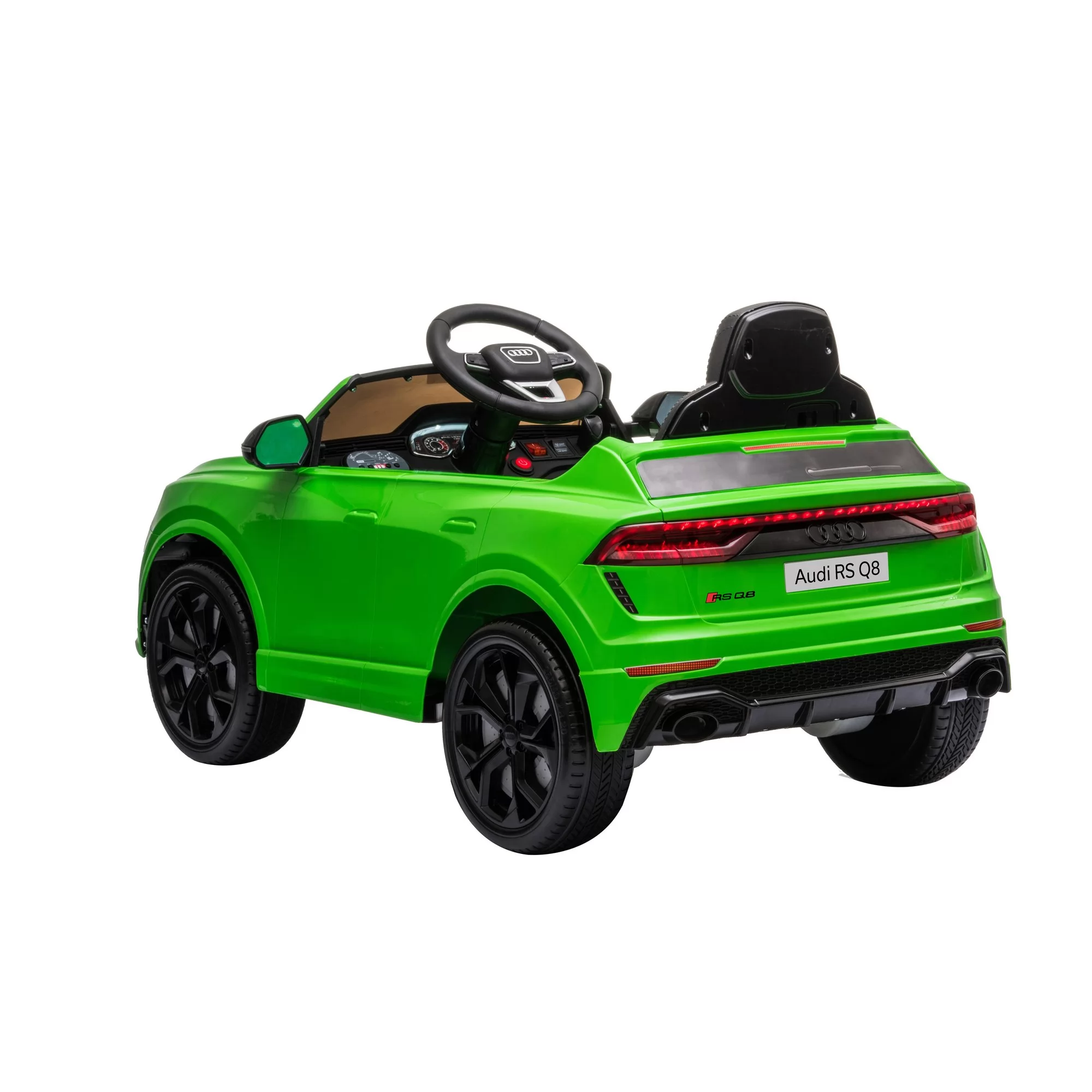 Official Licensed Audi RS Q8 Kids Ride-On Car 12V with 2.4G Remote Control, MP3 Music & Four-Wheel Suspension
