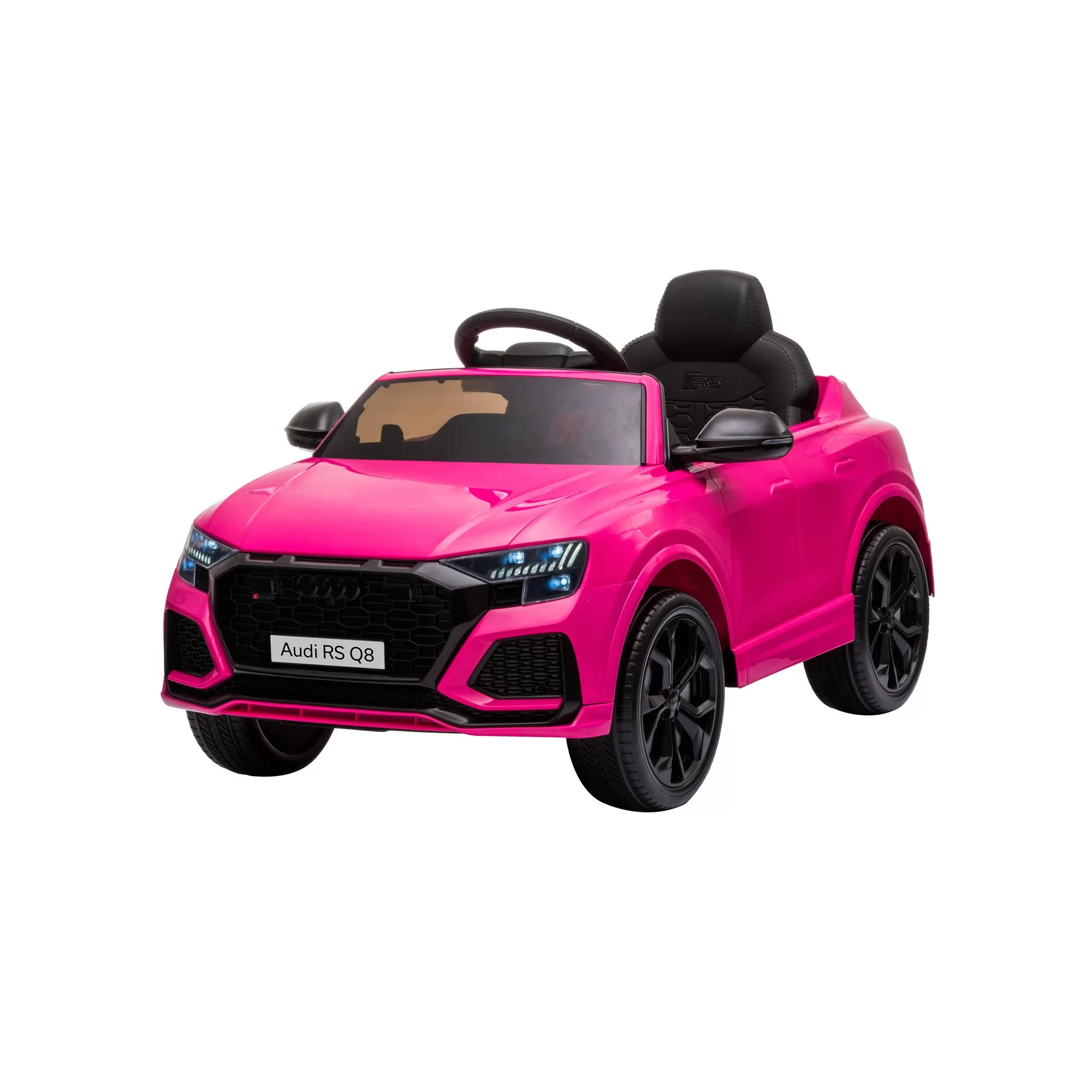 Official Licensed Audi RS Q8 Kids Ride-On Car 12V with 2.4G Remote Control, MP3 Music & Four-Wheel Suspension