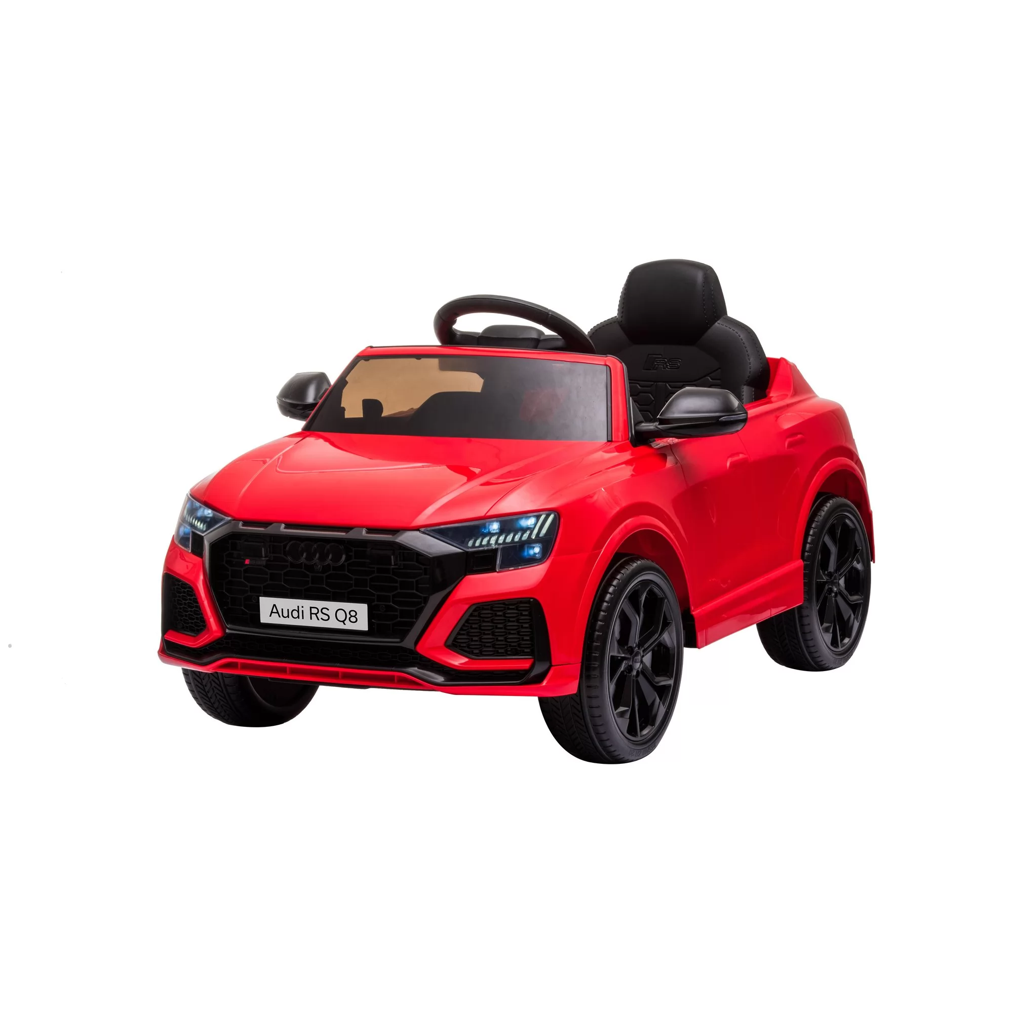 Official Licensed Audi RS Q8 Kids Ride-On Car 12V with 2.4G Remote Control, MP3 Music & Four-Wheel Suspension