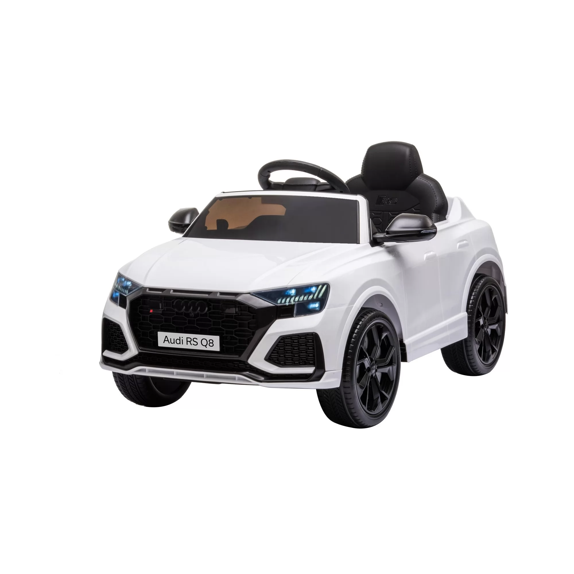 Official Licensed Audi RS Q8 Kids Ride-On Car 12V with 2.4G Remote Control, MP3 Music & Four-Wheel Suspension