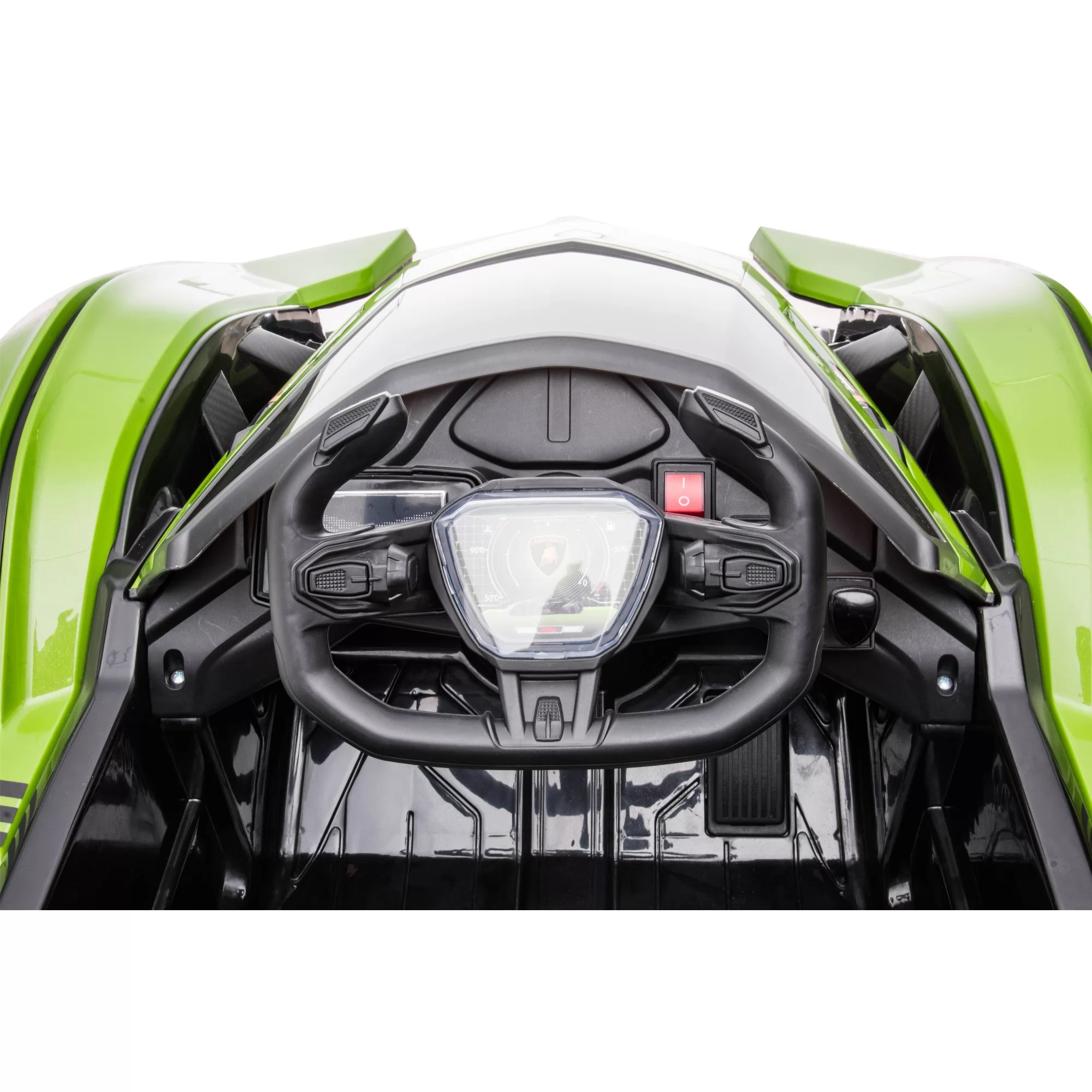 Official Licensed Lamborghini V12 Vision GT Kids Ride-On Car 12V with 2.4G Remote, LED Lights and GT Racing Styling
