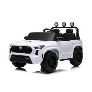 Official Licensed Toyota Tacoma Two-Seater Kids Ride-On Truck 12V/24V with 2.4G Remote Control, LED Light Bar & Openable Doors