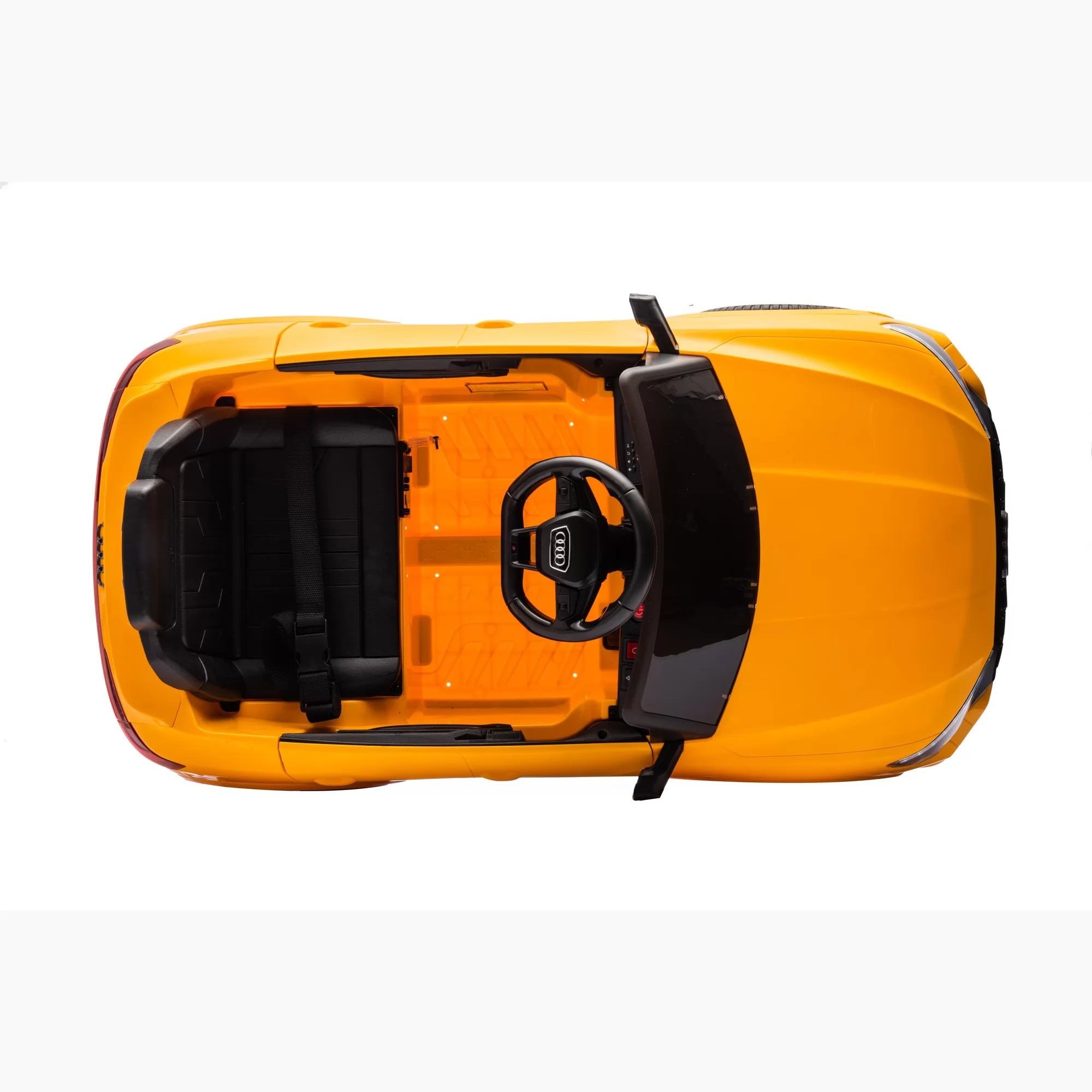 Official Licensed Audi SQ8 Kids Ride-On Car 12V with 2.4G Remote Control, Four-Wheel Shock Absorption & Pull Rod