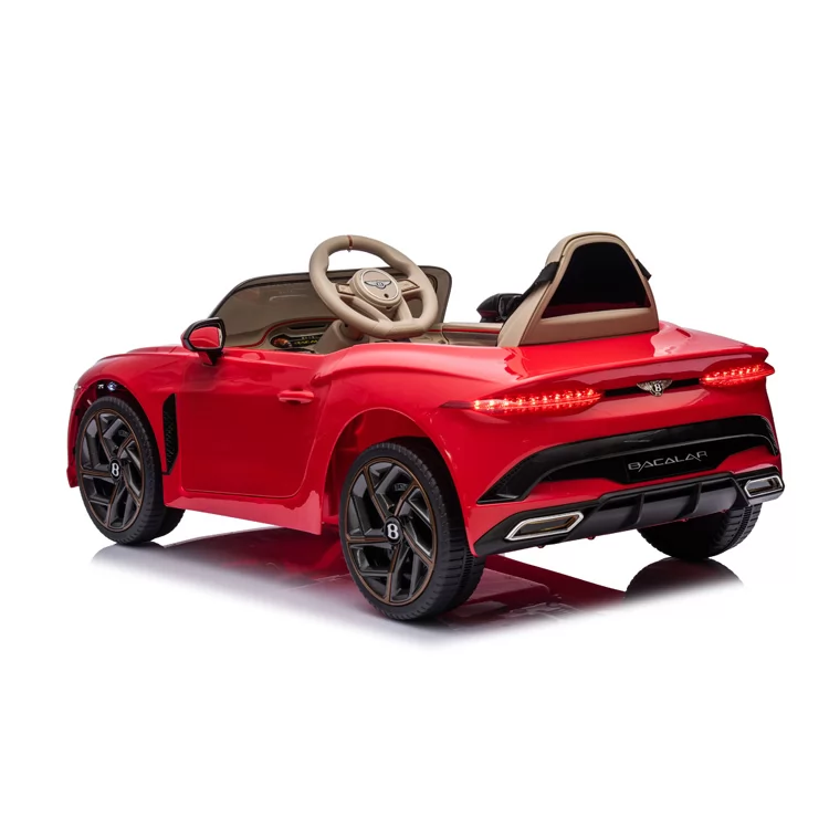 Official Licensed Bentley Bacalar 12V 4WD Kids Ride-On Car with 2.4G Remote, Bluetooth Dashboard & Opening Doors