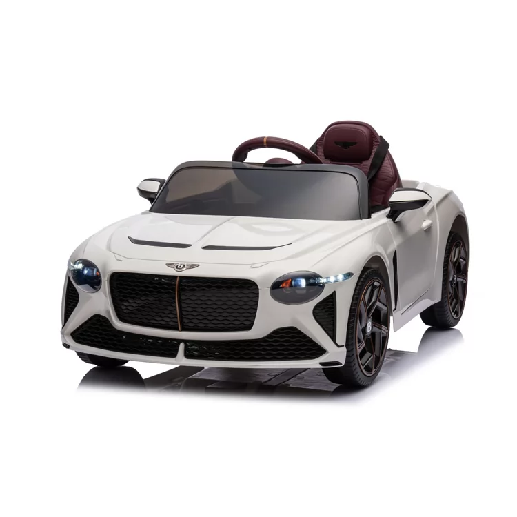 Official Licensed Bentley Bacalar 12V 4WD Kids Ride-On Car with 2.4G Remote, Bluetooth Dashboard & Opening Doors