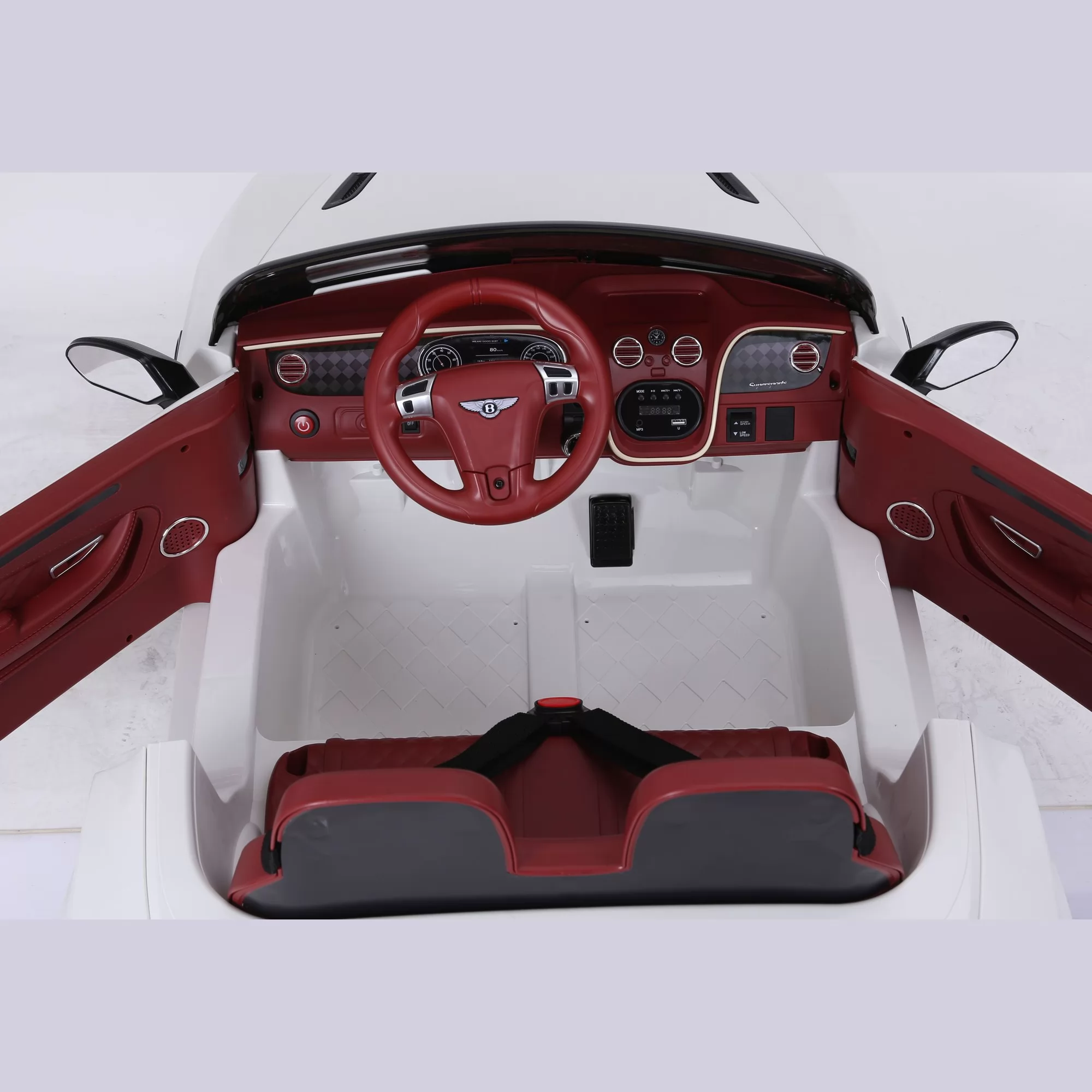 Official Licensed Bentley Continental Supersports 6V Kids Ride-On Car with 2.4G Remote, MP3/USB & Opening Doors