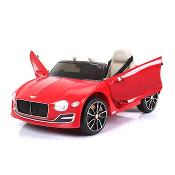 Official Licensed Bentley EXP12 6V Ride-On Car with 2.4G Remote, Music Dashboard & Opening Doors