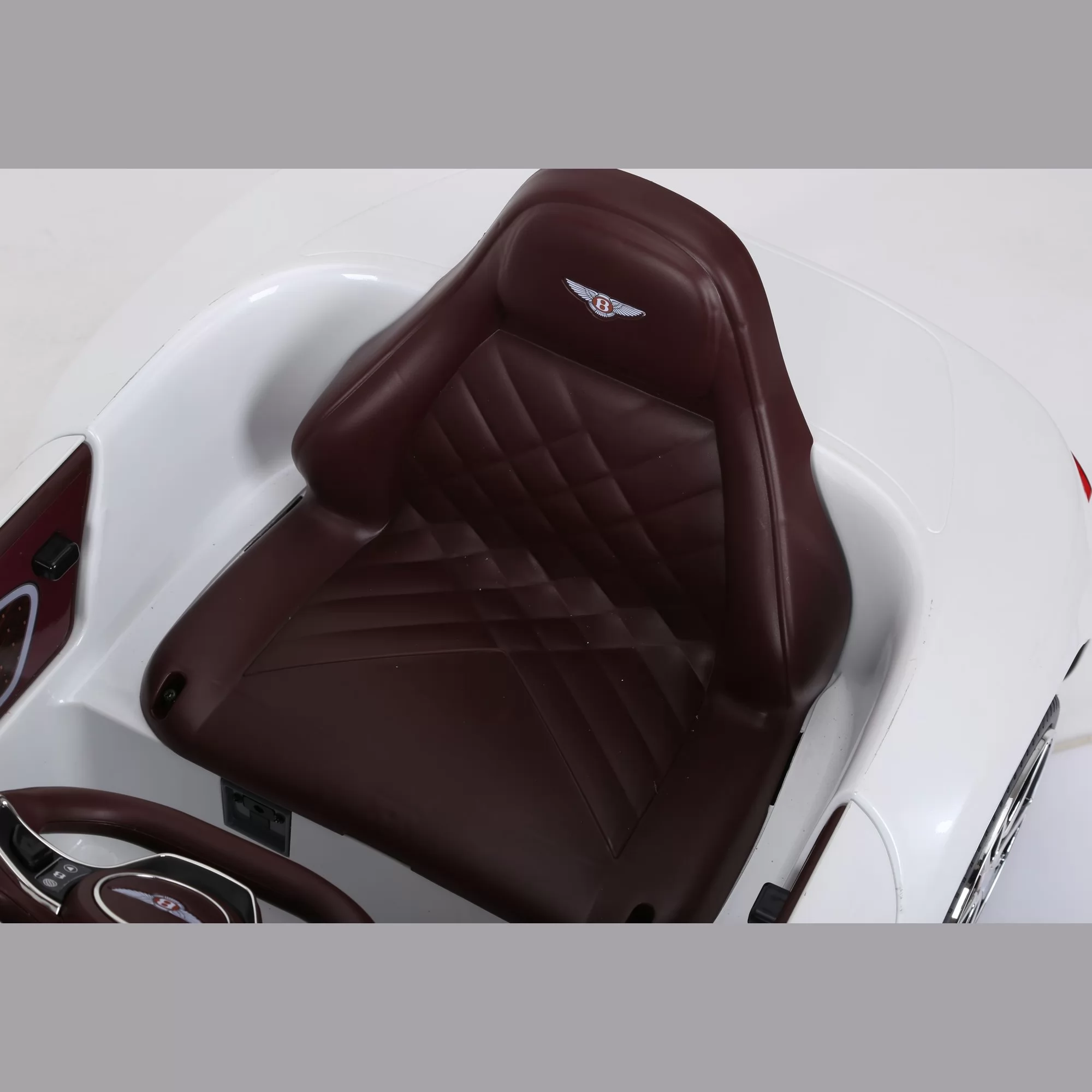 Official Licensed Bentley EXP12 6V Ride-On Car with 2.4G Remote, Music Dashboard & Opening Doors