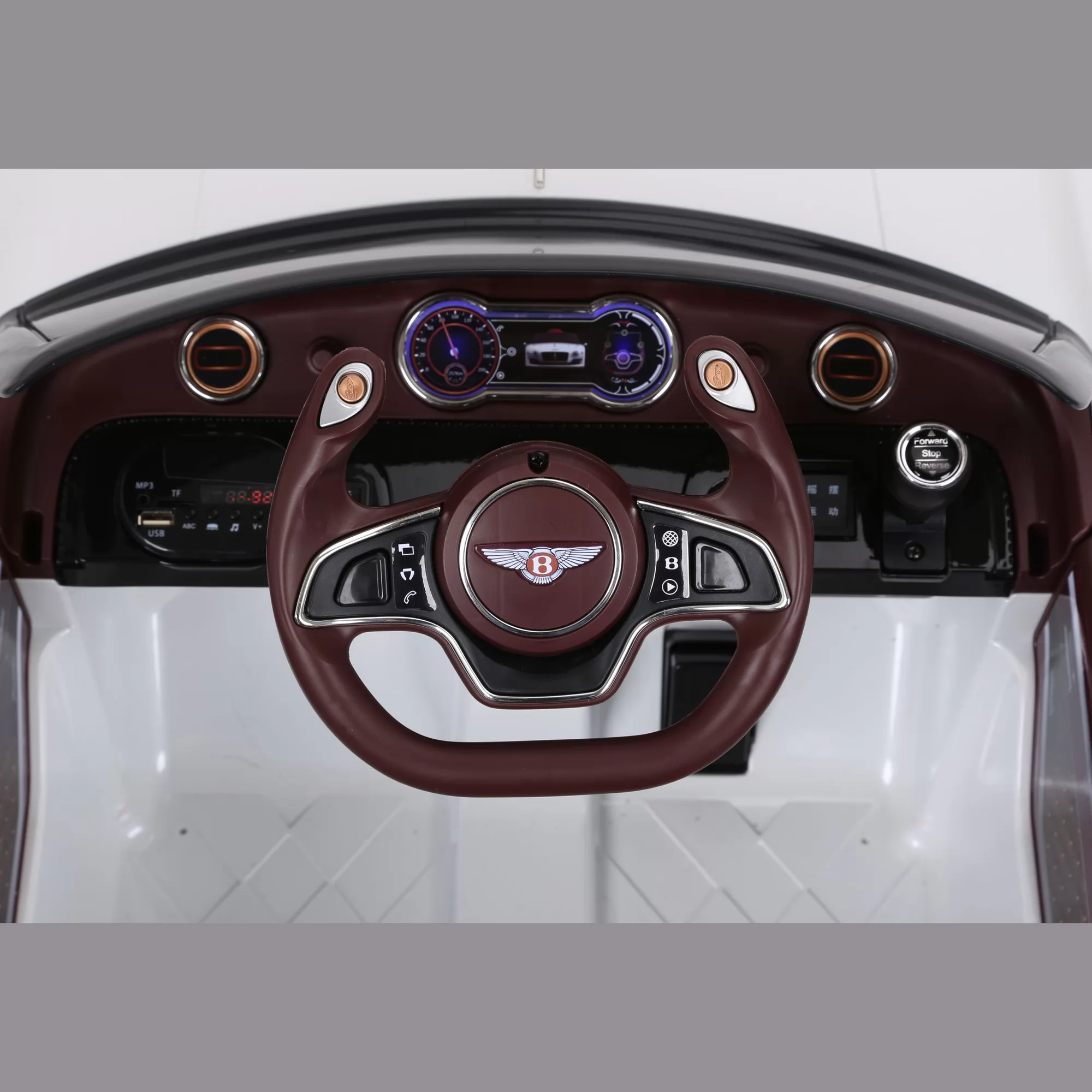 Official Licensed Bentley EXP12 6V Ride-On Car with 2.4G Remote, Music Dashboard & Opening Doors