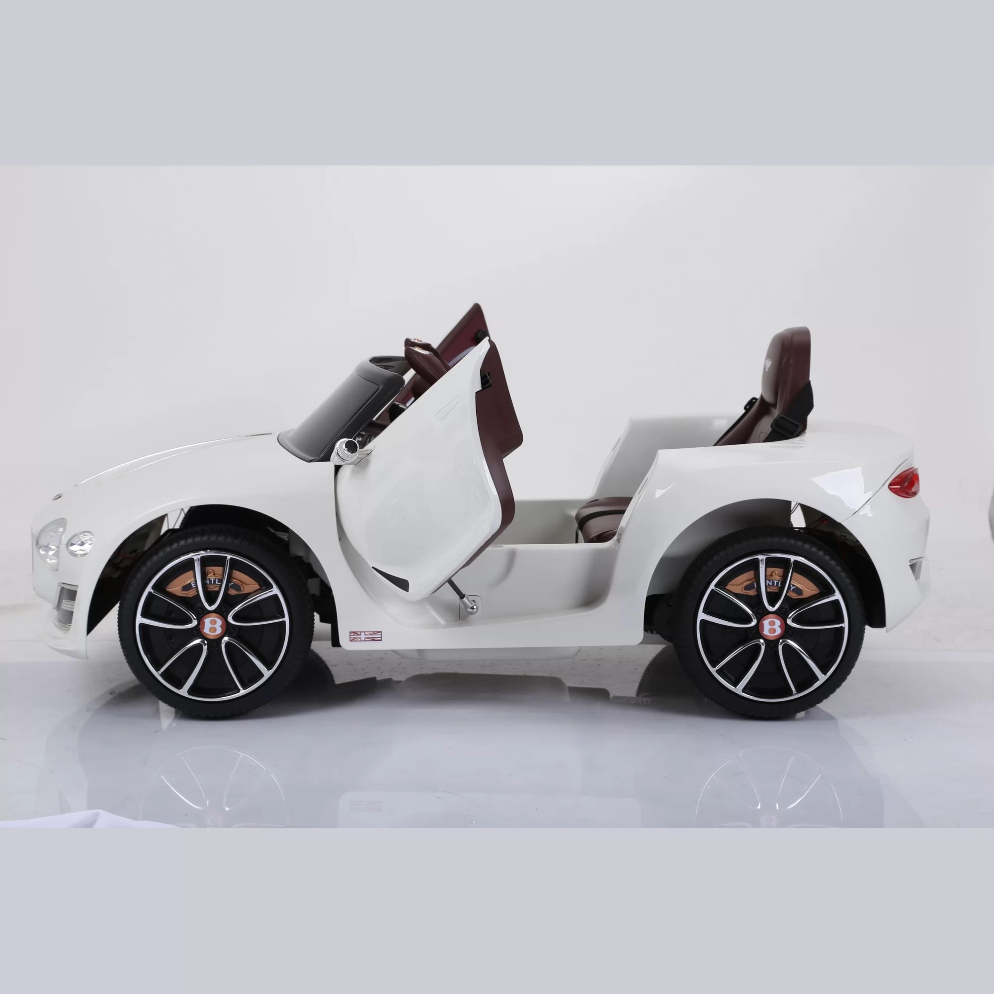 Official Licensed Bentley EXP12 6V Ride-On Car with 2.4G Remote, Music Dashboard & Opening Doors