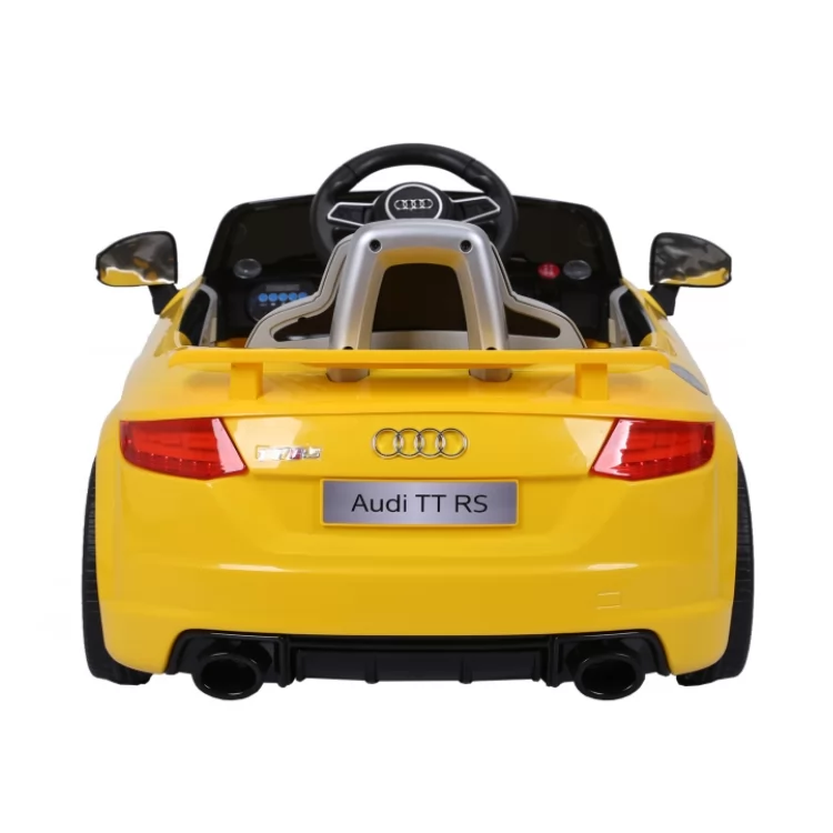 Official Licensed Audi TT RS Kids Ride-On Car 6V with 2.4G Remote Control, Single-Seat Roadster Design