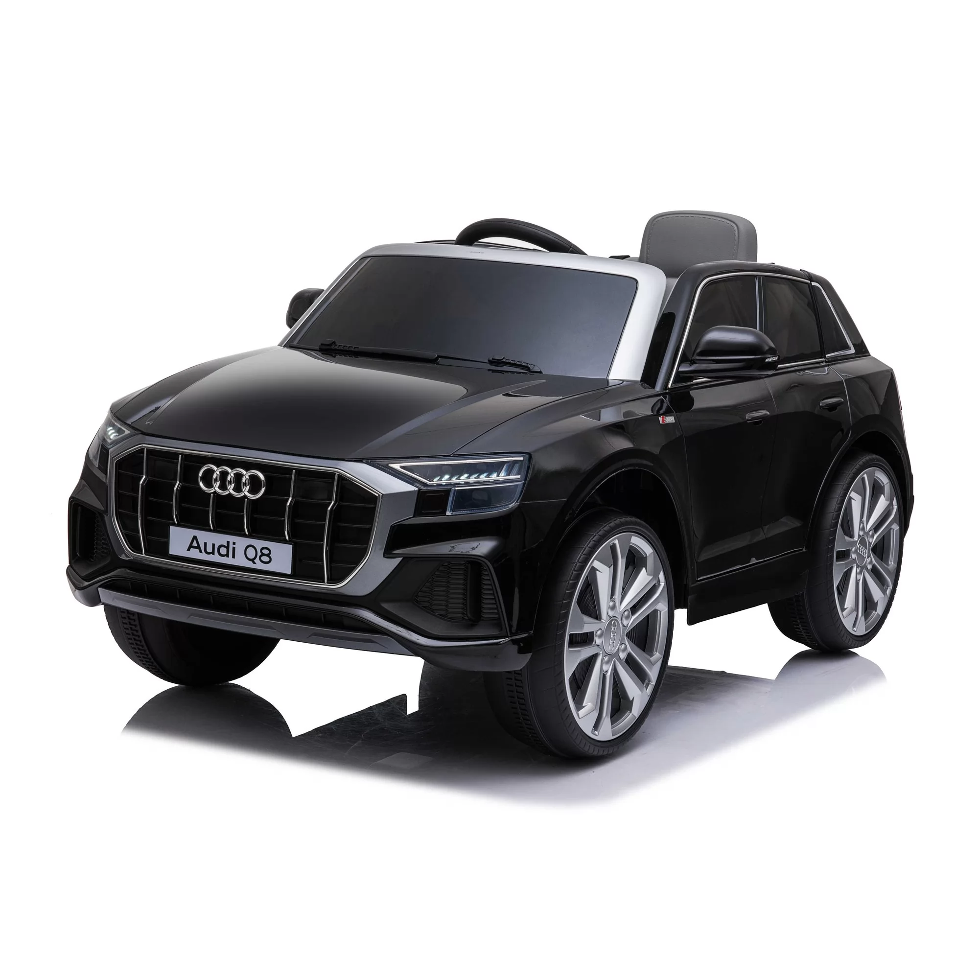 Official Licensed Audi Q8 Kids Ride-On Car 6V with 2.4G Remote Control, Dual Battery Options & LED Lights