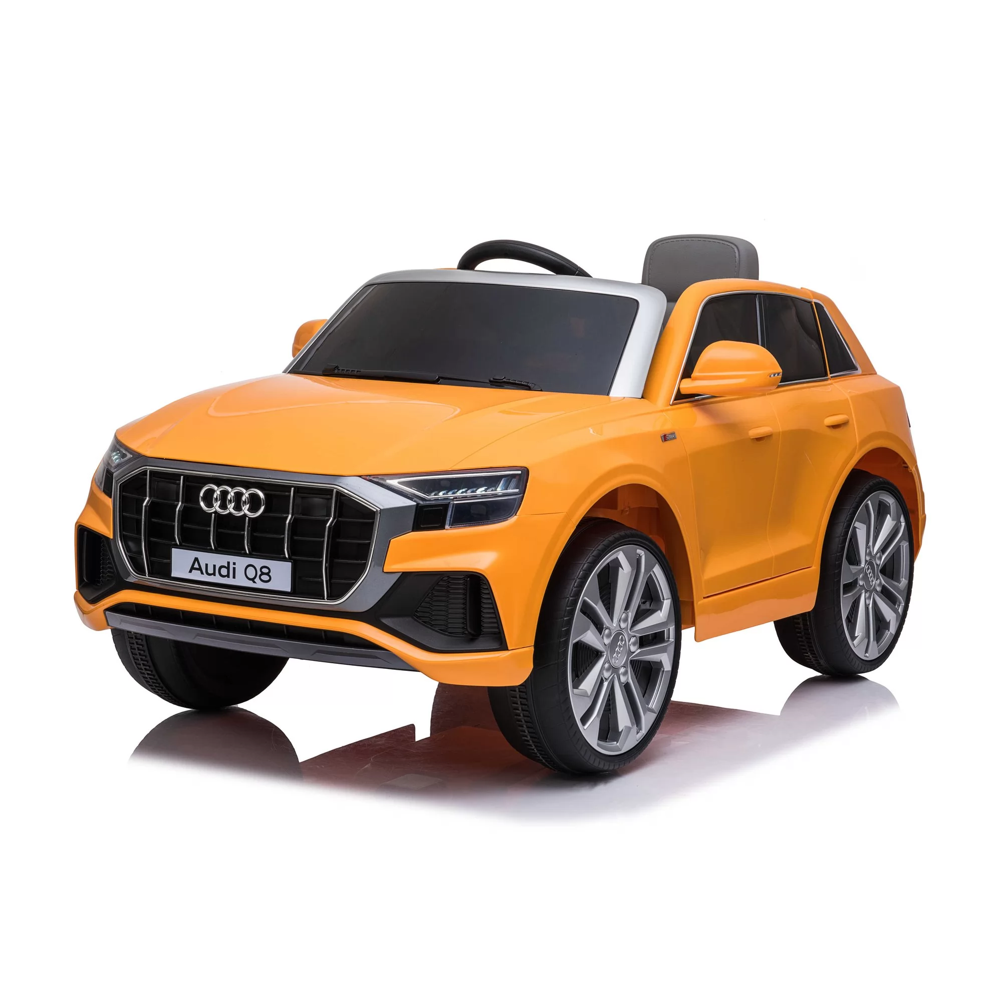 Official Licensed Audi Q8 Kids Ride-On Car 6V with 2.4G Remote Control, Dual Battery Options & LED Lights