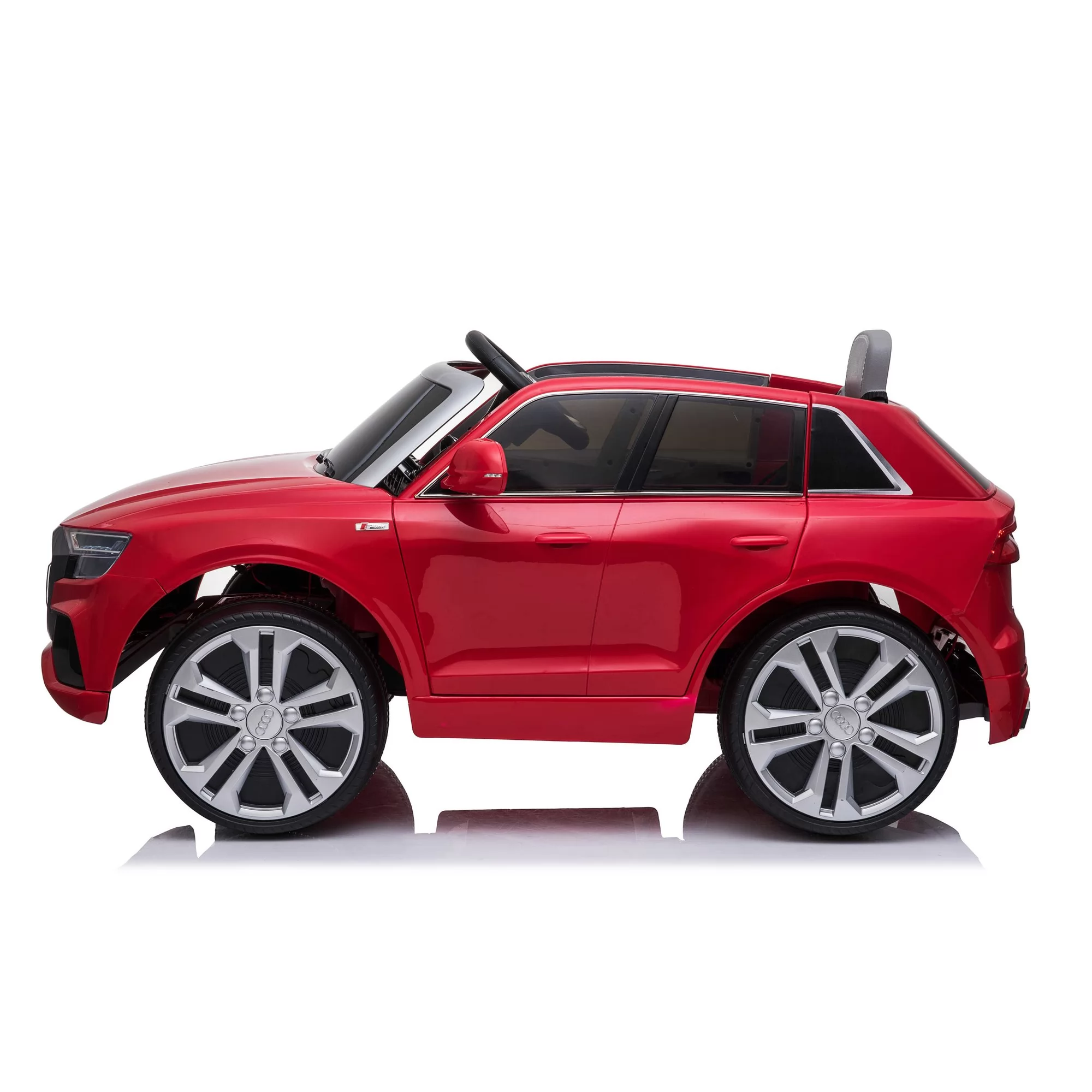 Official Licensed Audi Q8 Kids Ride-On Car 6V with 2.4G Remote Control, Dual Battery Options & LED Lights