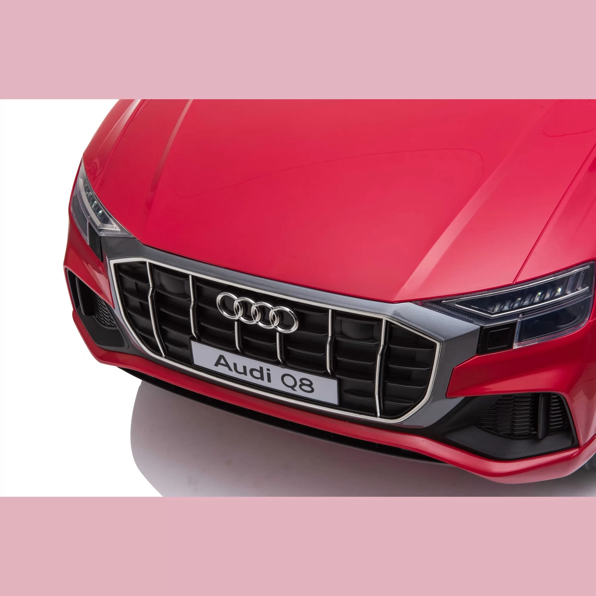 Official Licensed Audi Q8 Kids Ride-On Car 6V with 2.4G Remote Control, Dual Battery Options & LED Lights