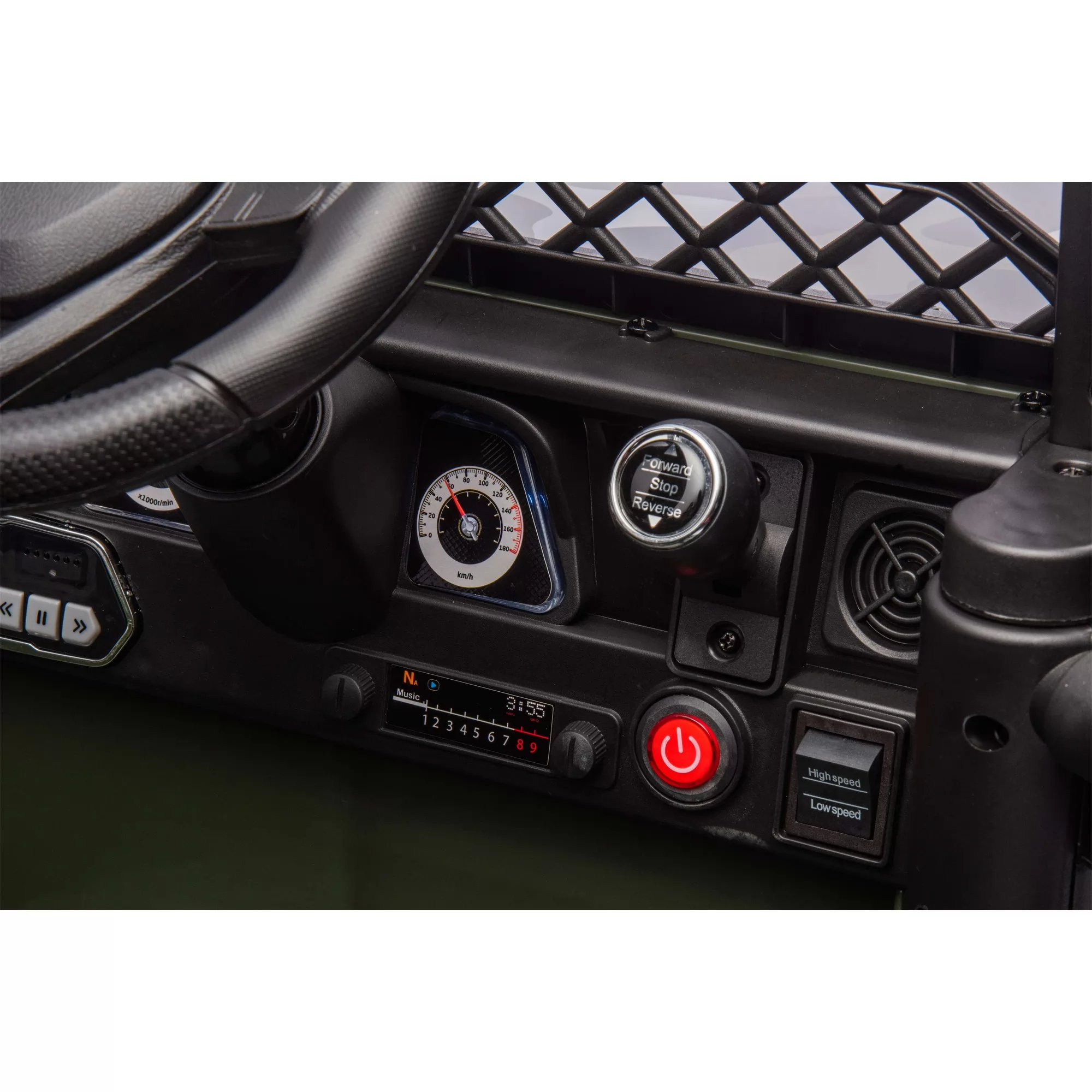 Official Licensed Toyota FJ Cruiser Kids Ride-On Car 6V/12V with 2.4G Remote Control, MP3 Dashboard & Camo Editions