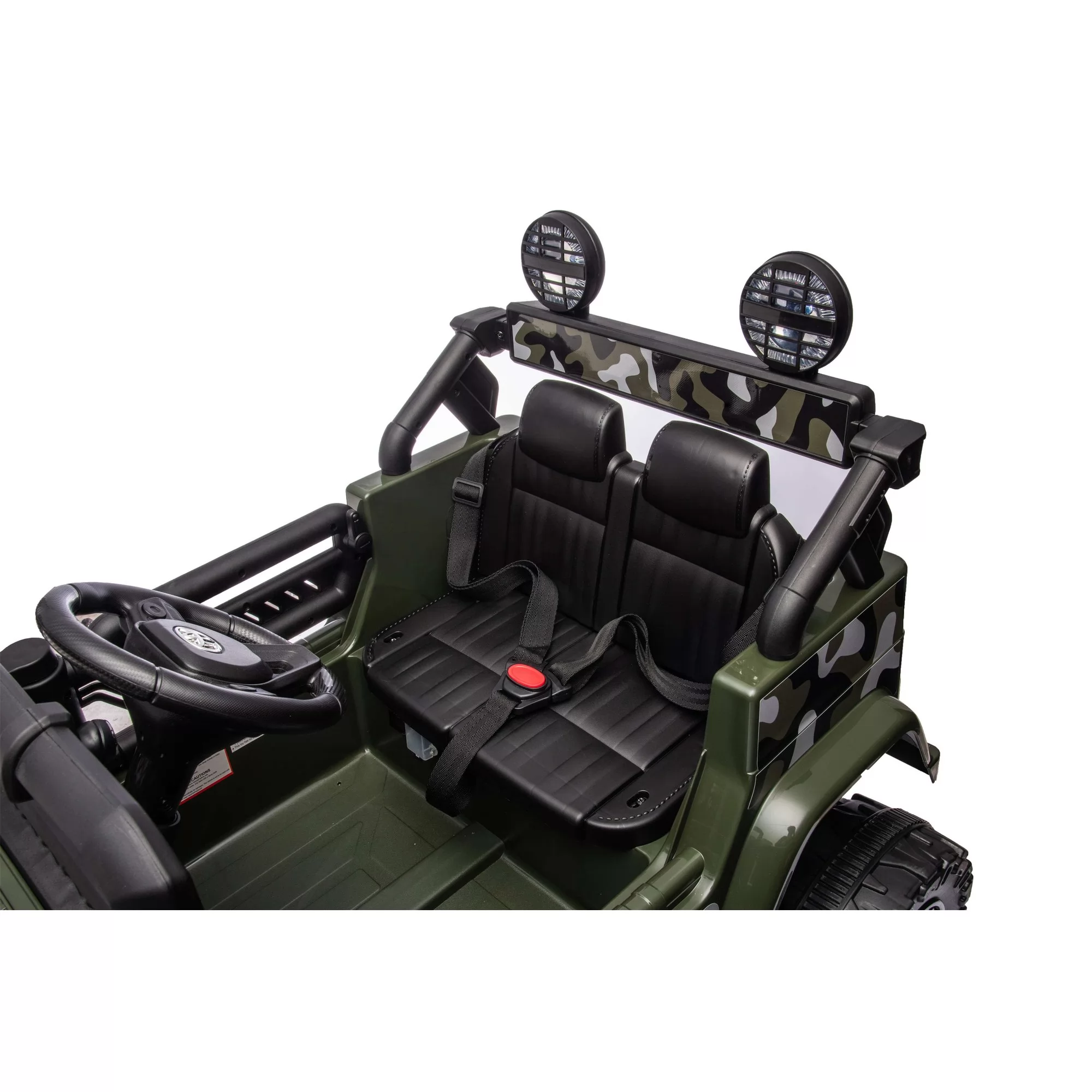 Official Licensed Toyota FJ Cruiser Kids Ride-On Car 6V/12V with 2.4G Remote Control, MP3 Dashboard & Camo Editions