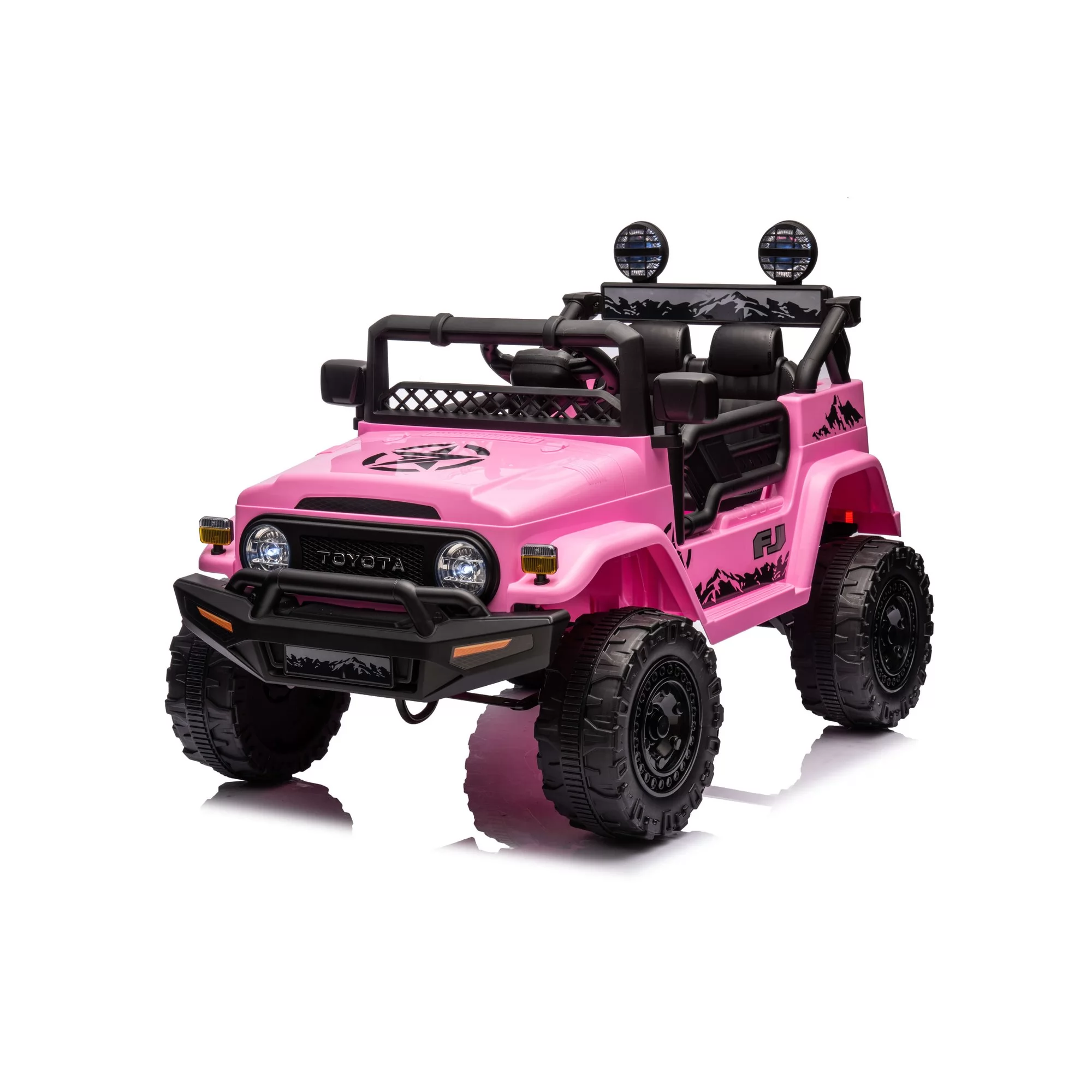 Official Licensed Toyota FJ Cruiser Kids Ride-On Car 6V/12V with 2.4G Remote Control, MP3 Dashboard & Camo Editions