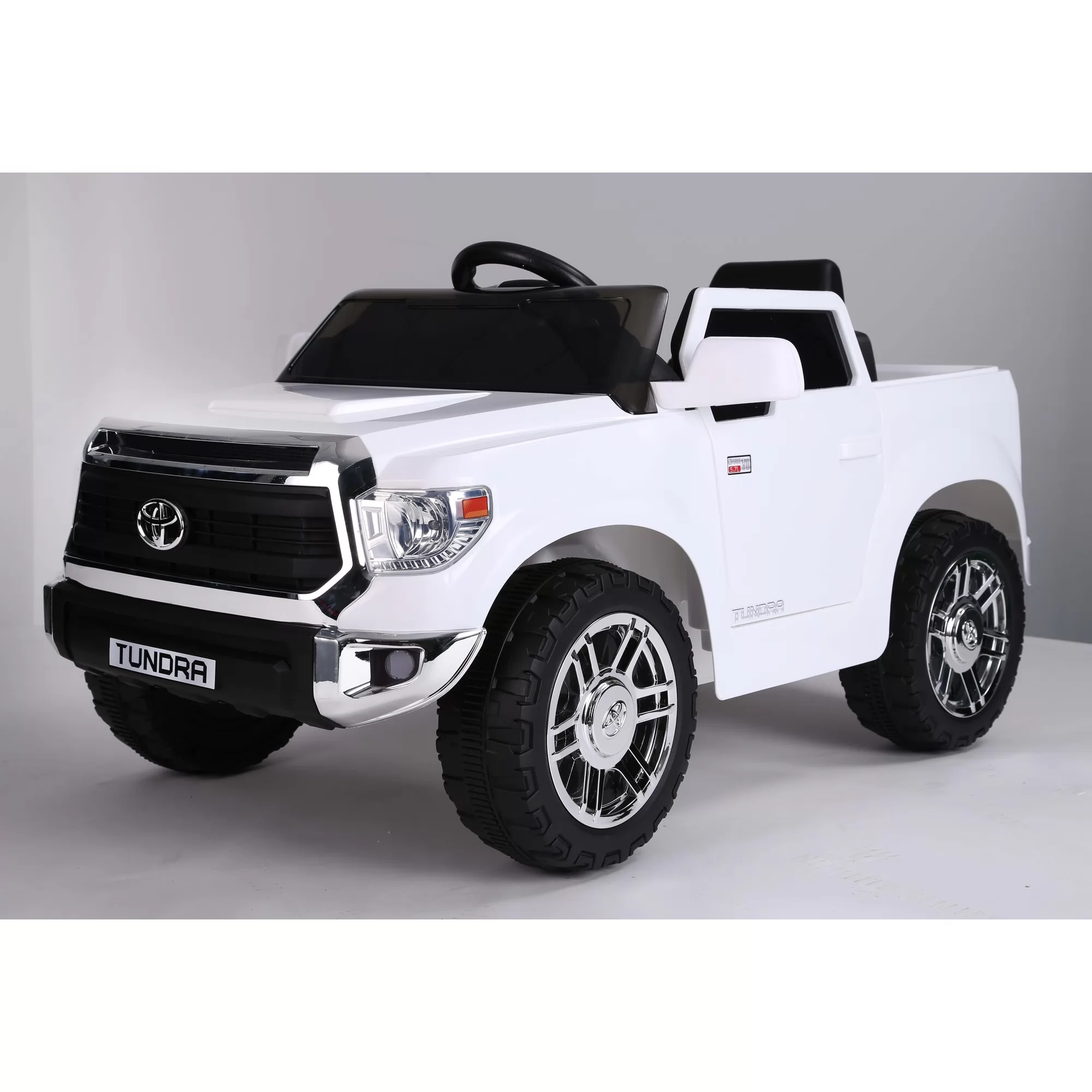 Official Licensed Toyota Tundra Kids Ride-On Truck 12V with 2.4G Remote Control, Button Start & MP3