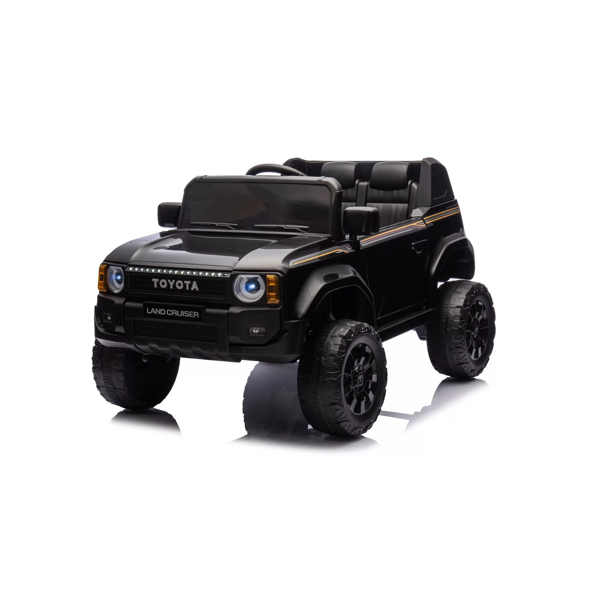 Official Licensed Toyota Prado Kids Ride-On Car 6V/12V/24V with 2.4G Remote Control, Openable Doors & Rear Shock Absorption