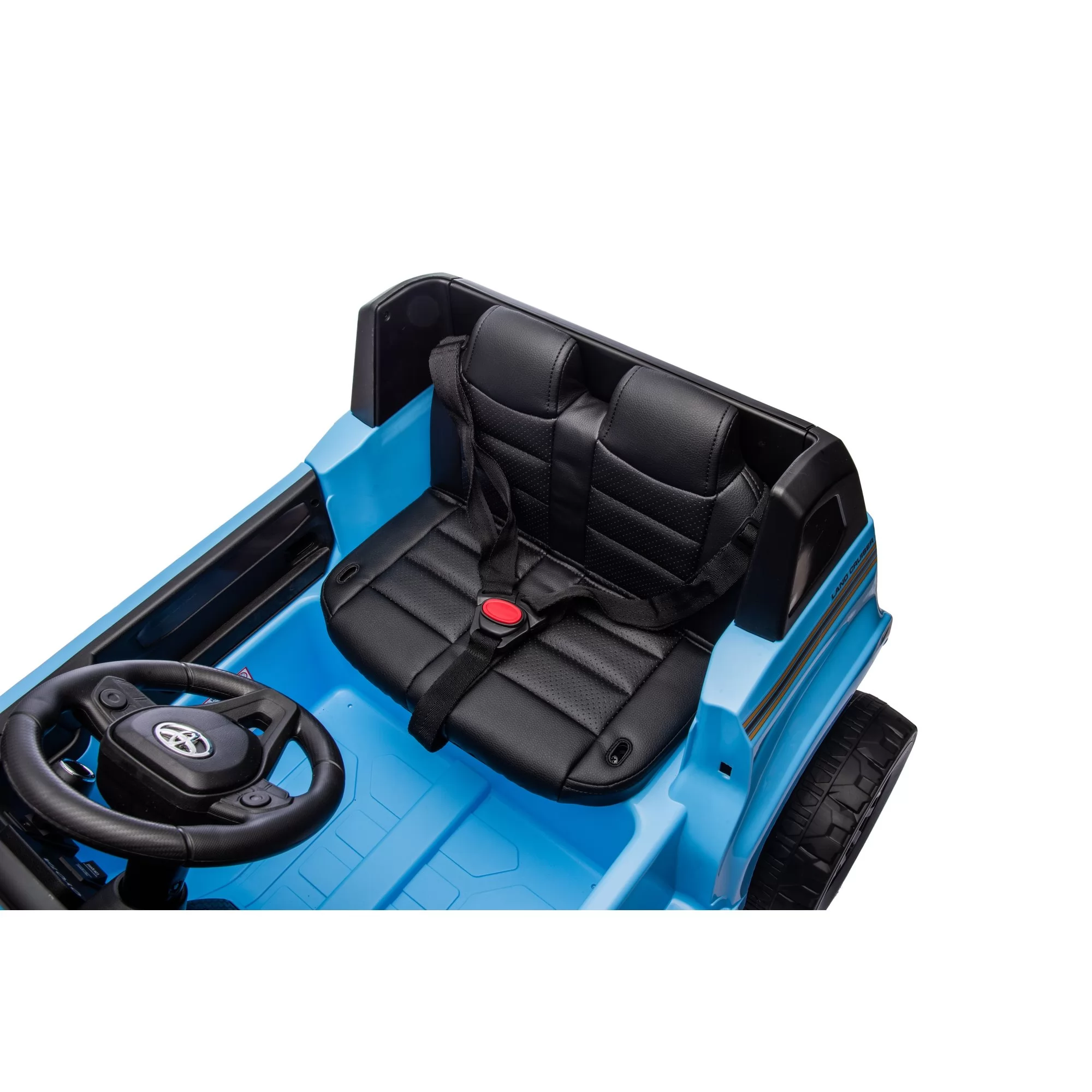Official Licensed Toyota Prado Kids Ride-On Car 6V/12V/24V with 2.4G Remote Control, Openable Doors & Rear Shock Absorption