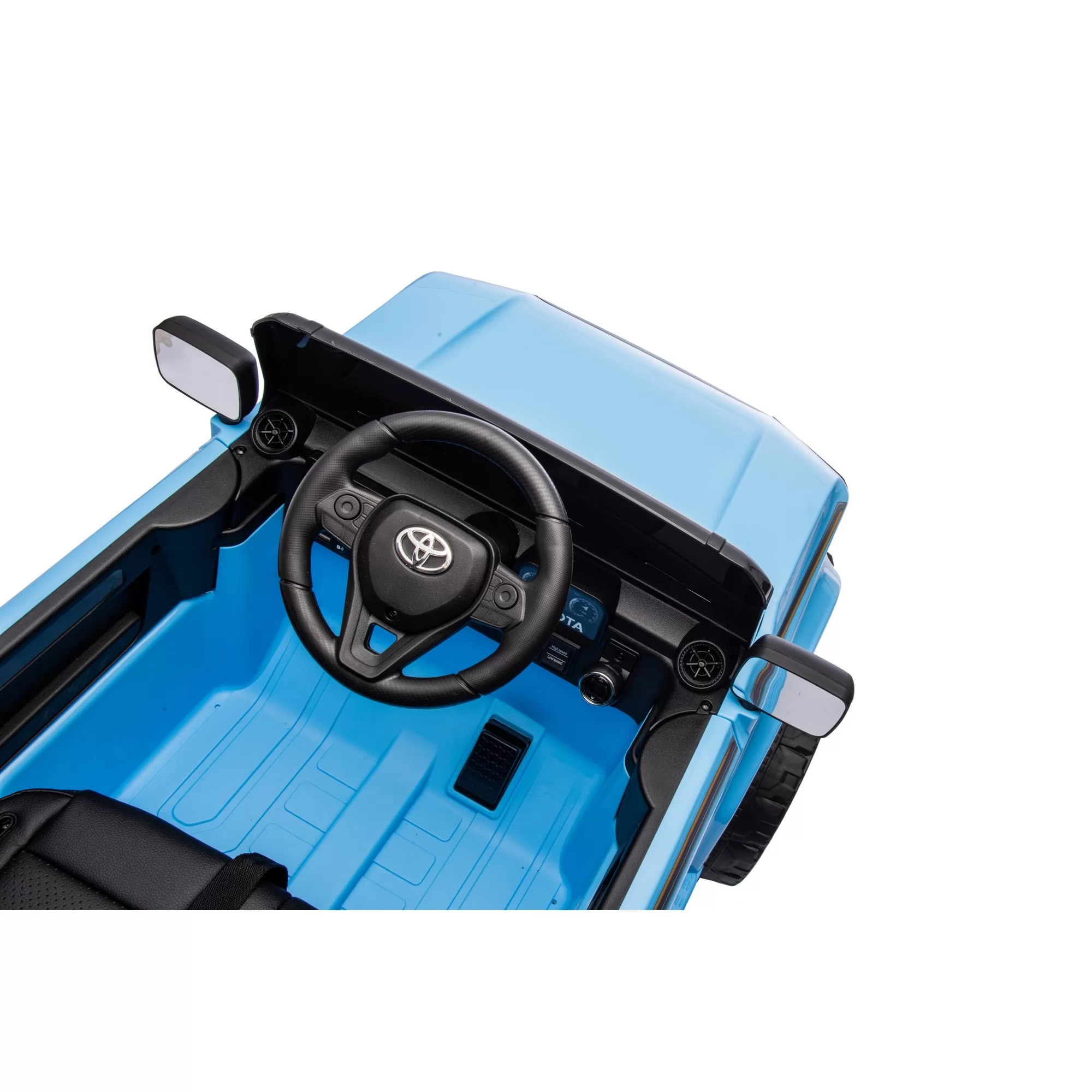 Official Licensed Toyota Prado Kids Ride-On Car 6V/12V/24V with 2.4G Remote Control, Openable Doors & Rear Shock Absorption