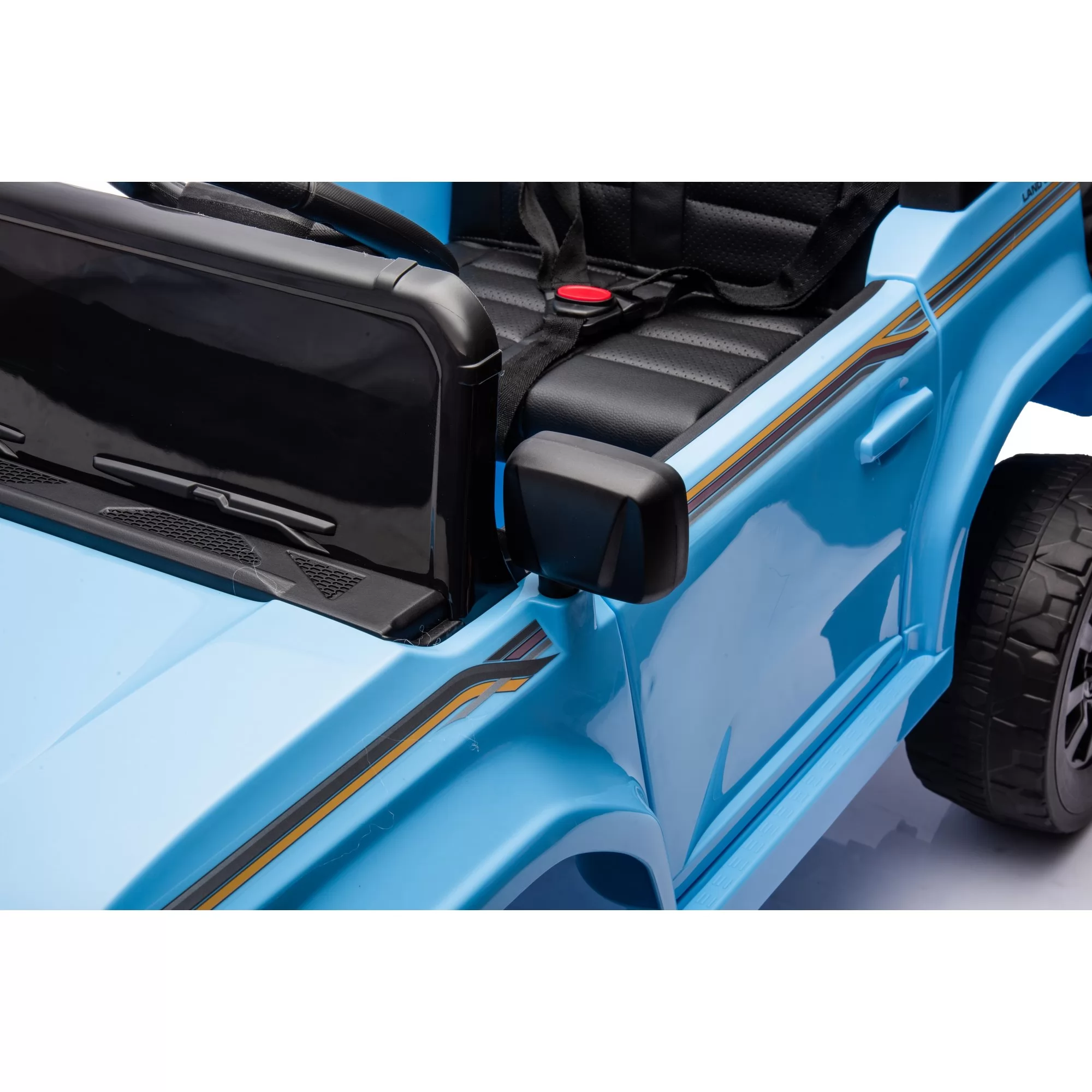 Official Licensed Toyota Prado Kids Ride-On Car 6V/12V/24V with 2.4G Remote Control, Openable Doors & Rear Shock Absorption