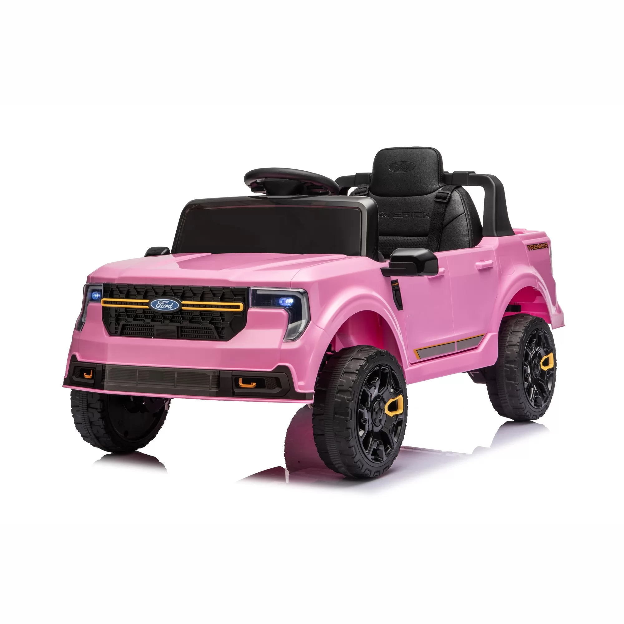 Licensed Ford Maverick Tremor Kids Ride-On Pickup Truck with 2.4G Remote Control, Bluetooth Dashboard and Off-Road Styling