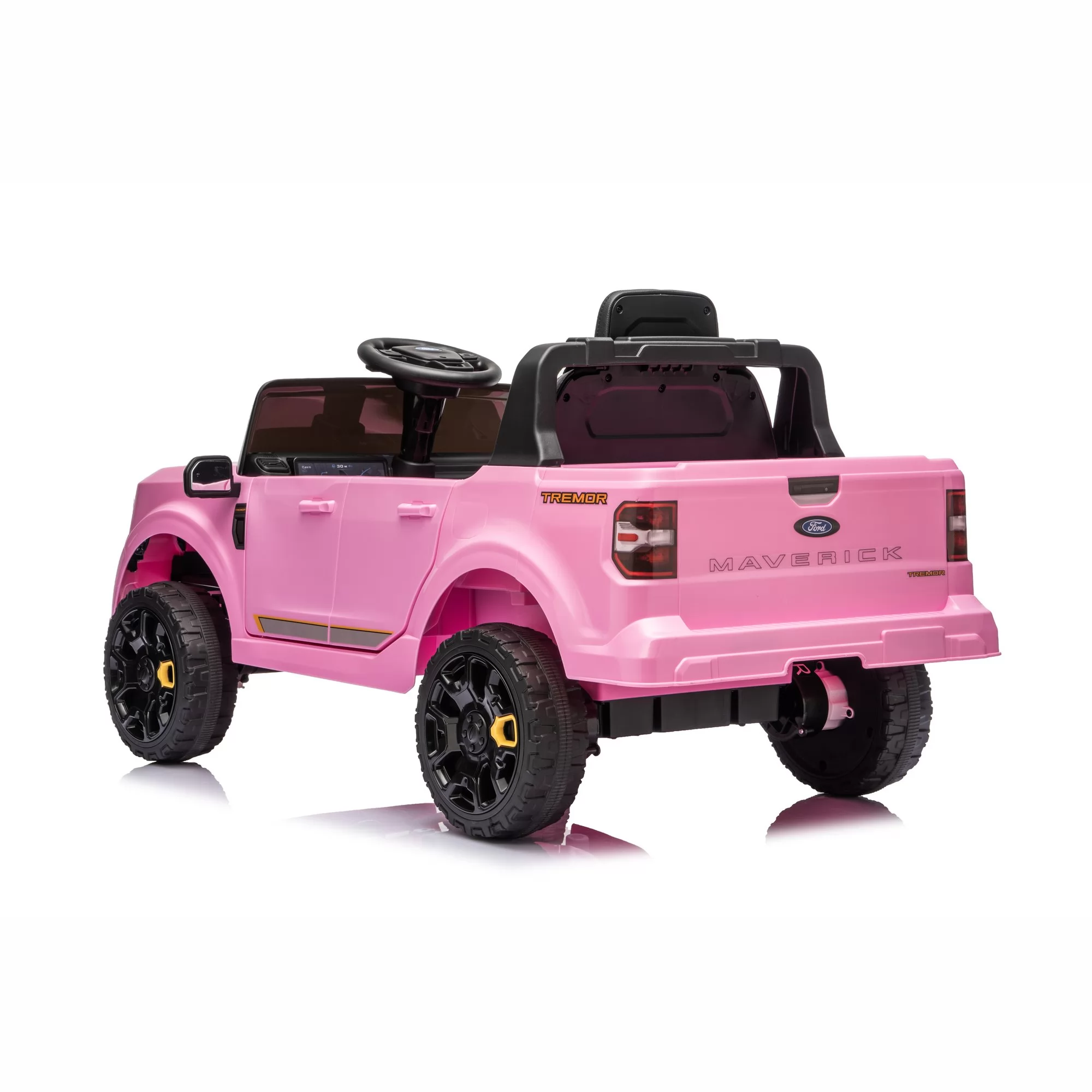 Licensed Ford Maverick Tremor Kids Ride-On Pickup Truck with 2.4G Remote Control, Bluetooth Dashboard and Off-Road Styling