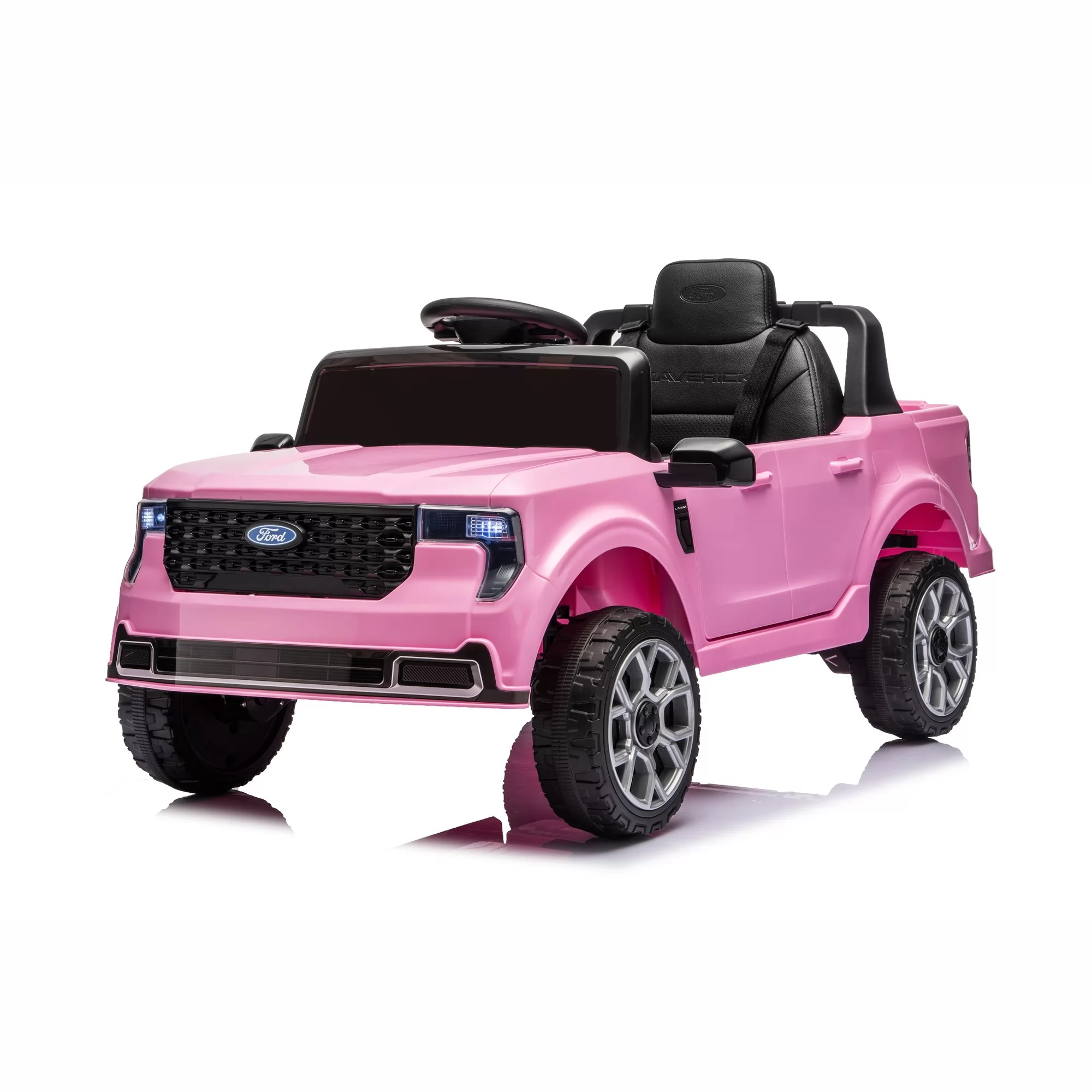 Licensed Ford Maverick Kids Ride-On Pickup Truck with 2.4G Remote Control, Bluetooth Dashboard and Five Body Colours
