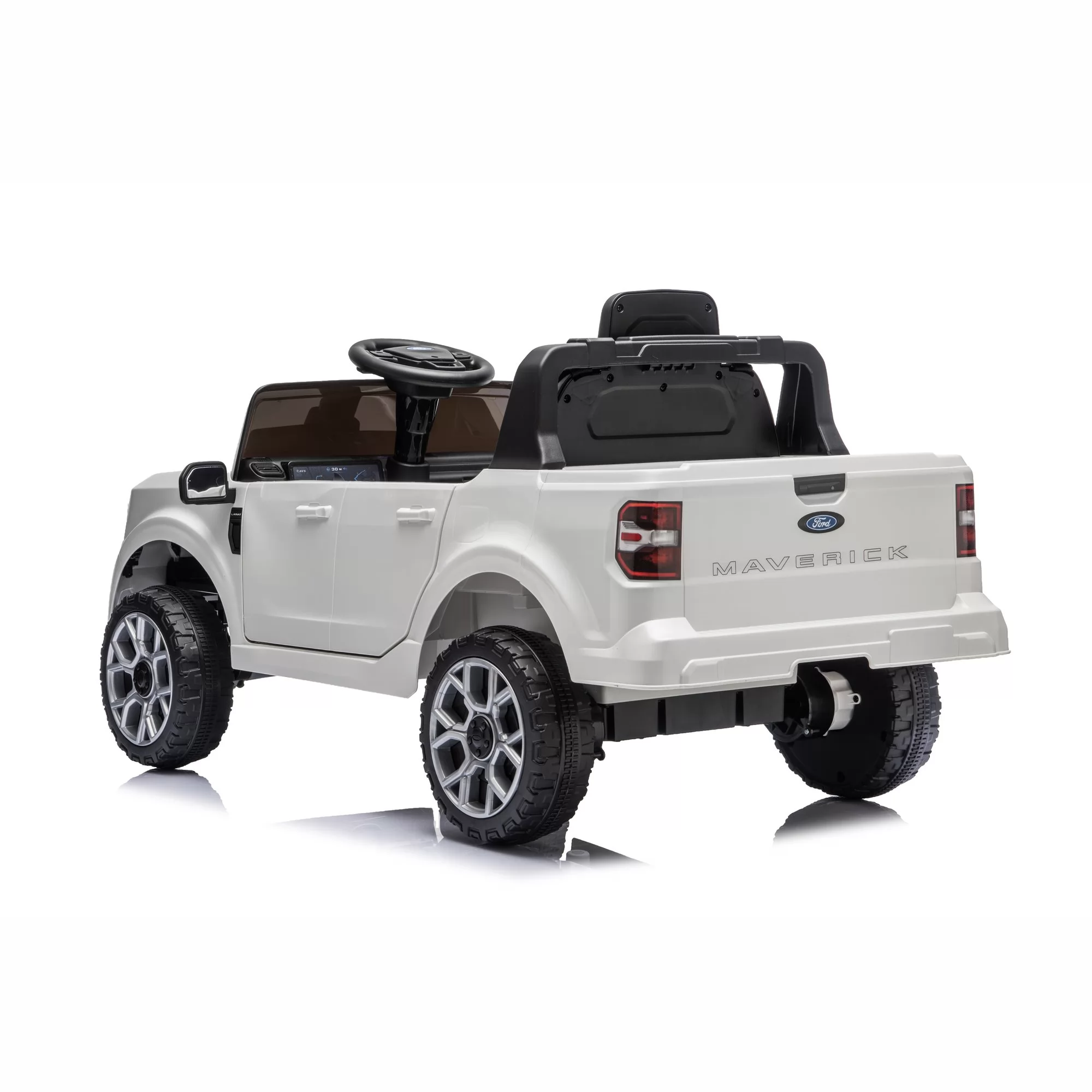 Licensed Ford Maverick Kids Ride-On Pickup Truck with 2.4G Remote Control, Bluetooth Dashboard and Five Body Colours