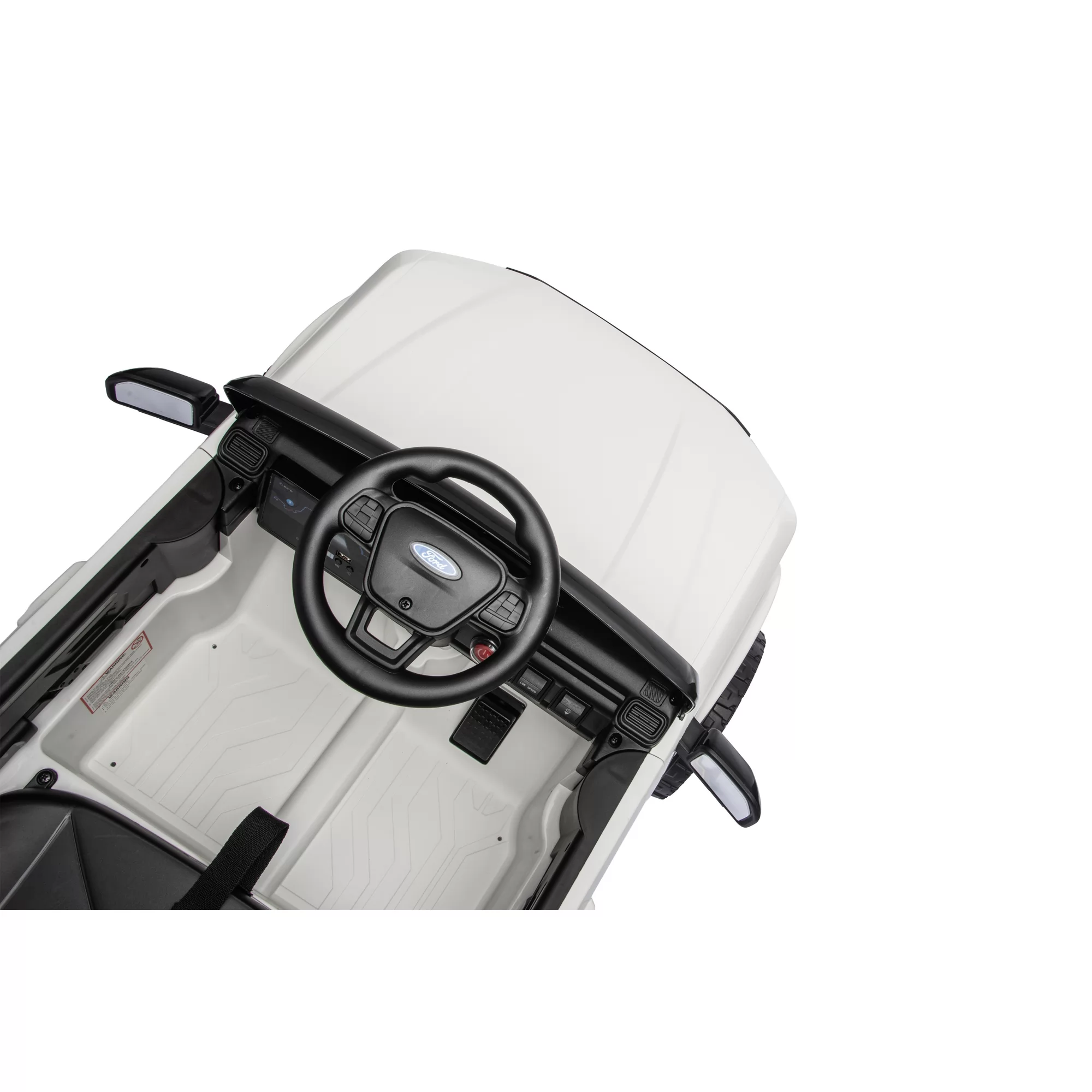 Licensed Ford Maverick Kids Ride-On Pickup Truck with 2.4G Remote Control, Bluetooth Dashboard and Five Body Colours