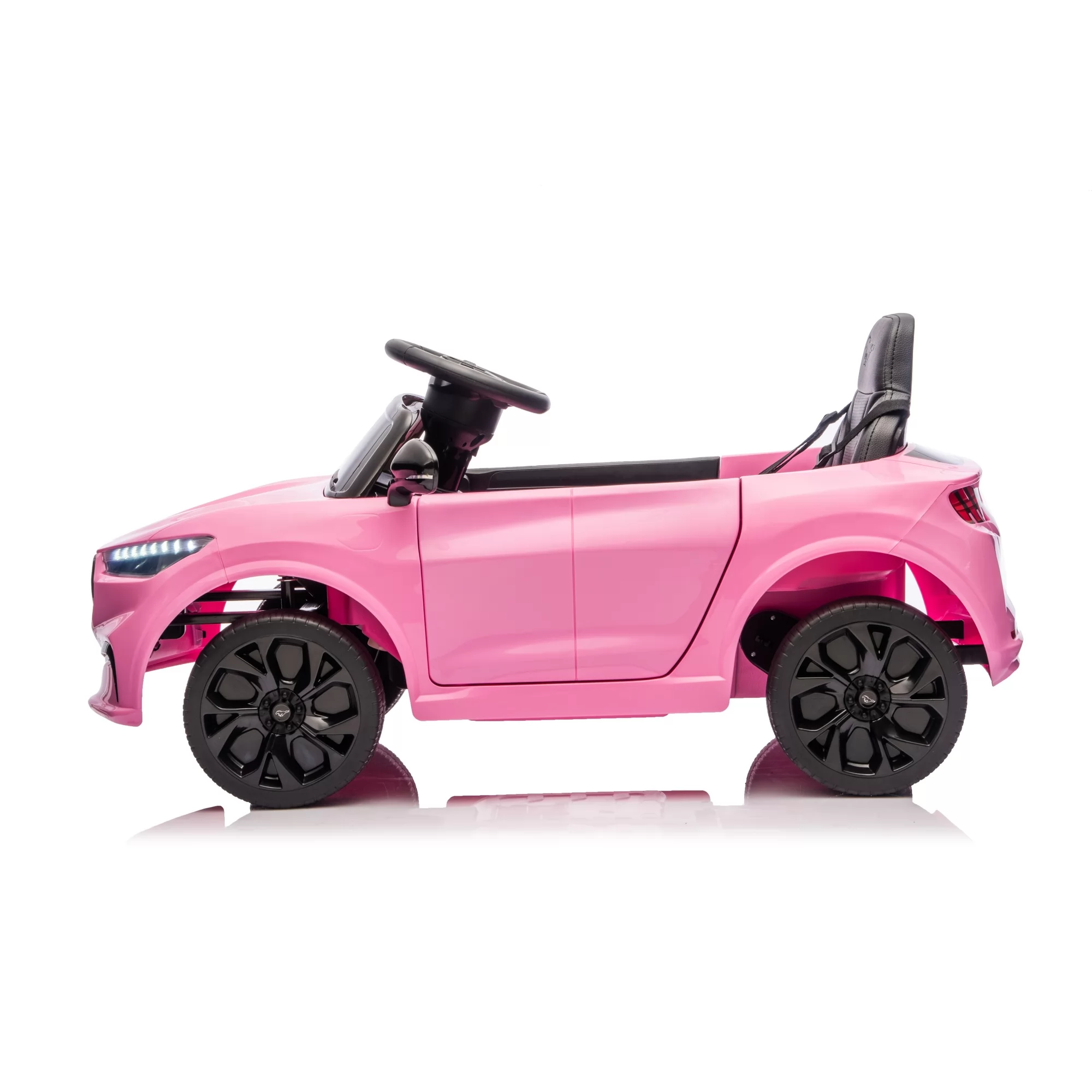 Licensed Ford Shelby GT350 Kids Ride-On Car 12V with 2.4G Remote & Openable Doors