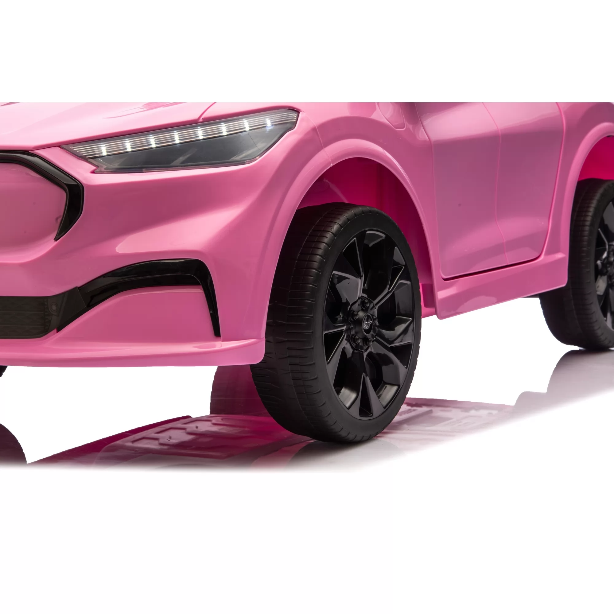 Licensed Ford Shelby GT350 Kids Ride-On Car 12V with 2.4G Remote & Openable Doors