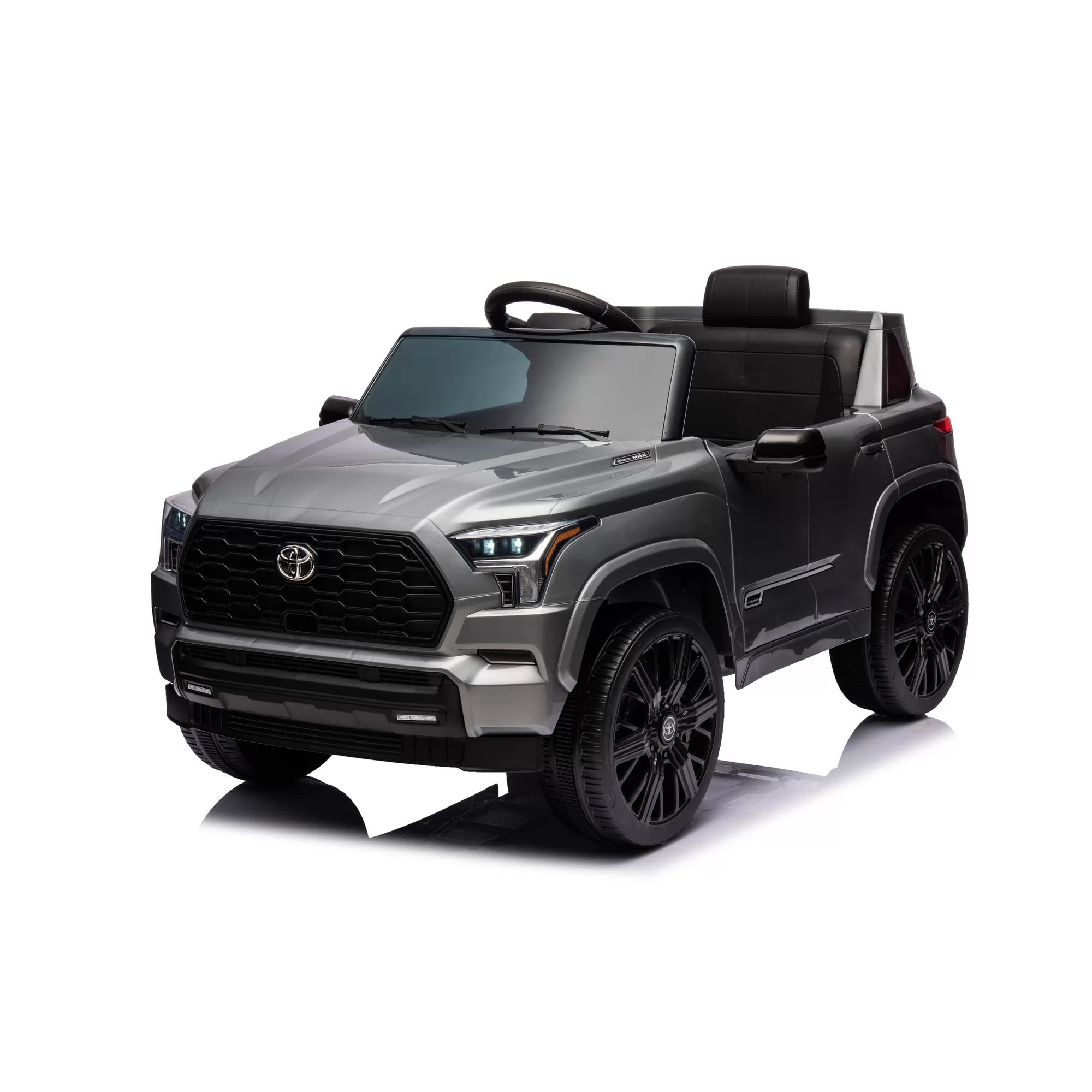 Official Licensed Toyota Sequoia Kids Ride-On SUV 12V with 2.4G Remote Control, Openable Door & MP3