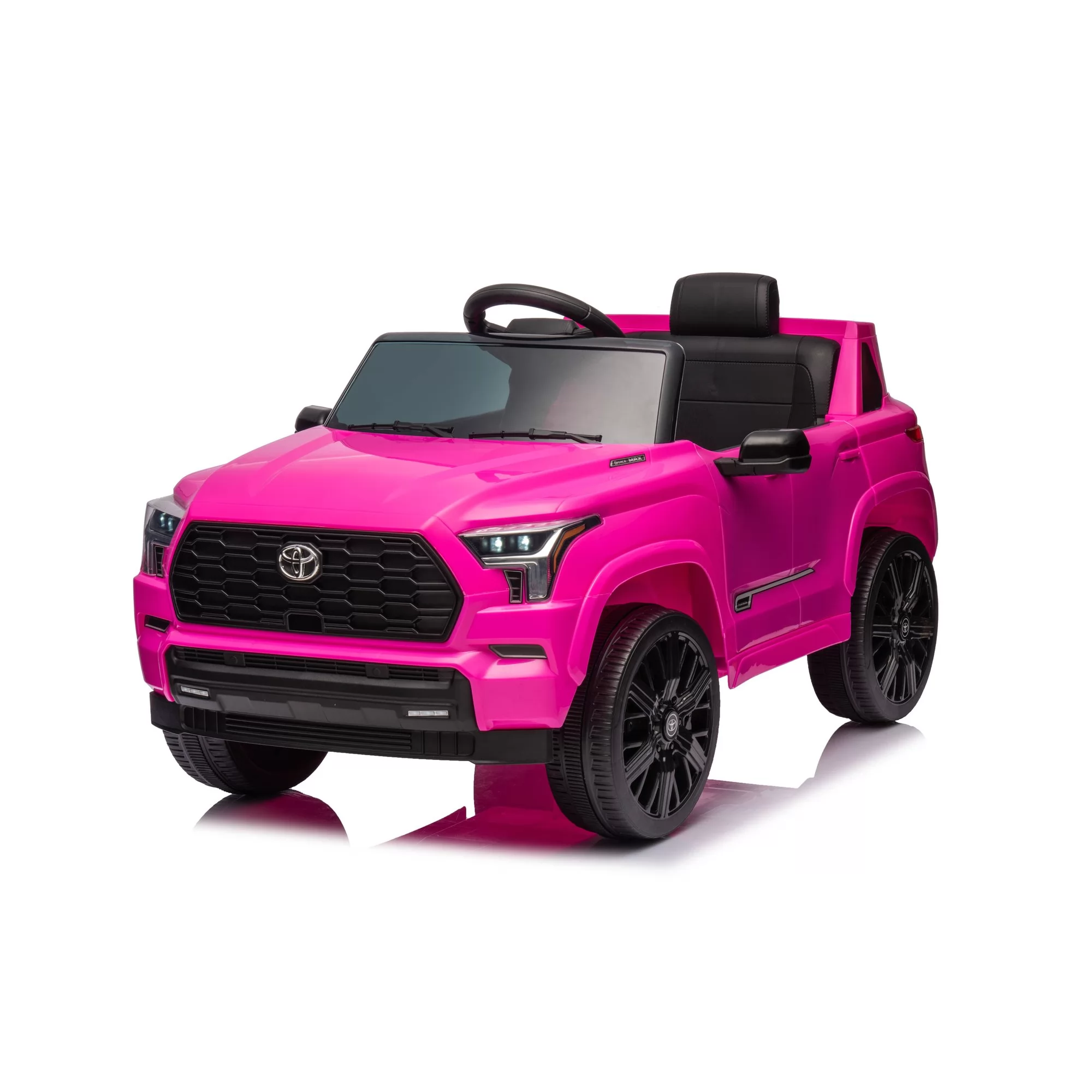 Official Licensed Toyota Sequoia Kids Ride-On SUV 12V with 2.4G Remote Control, Openable Door & MP3