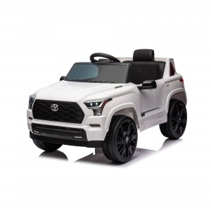 Official Licensed Toyota Sequoia Kids Ride-On SUV 12V with 2.4G Remote Control, Openable Door & MP3